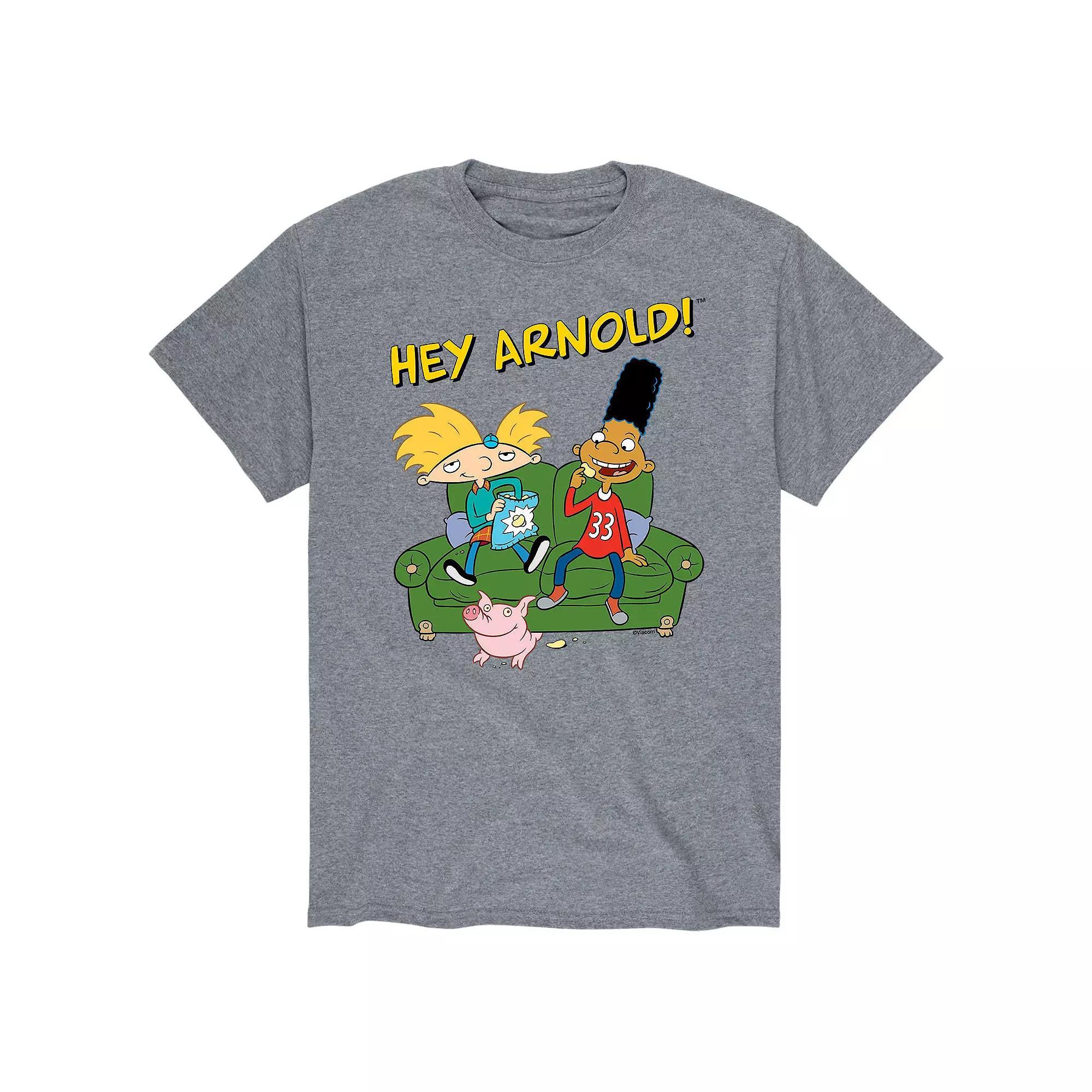 Mens Hey Arnold! Couch Tee Product Image