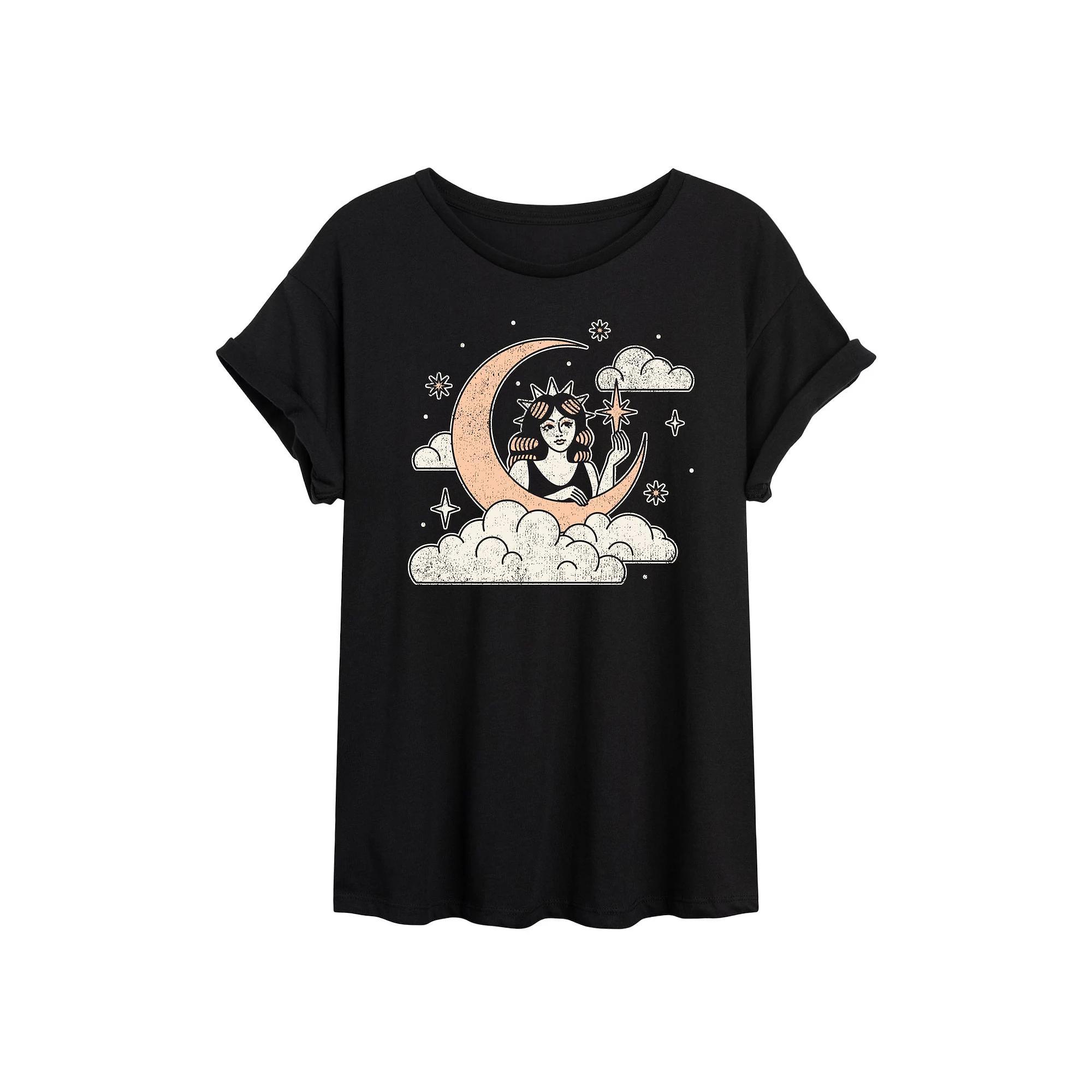 Juniors Celestial Woman Oversized Tee, Girls Product Image
