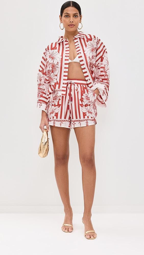 FARM Rio Floral Chains Short | Shopbop Product Image