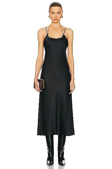 Womens Logo Chain Slip Dress Product Image