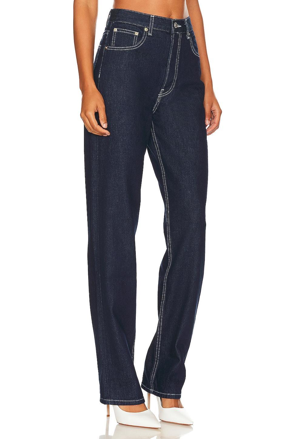 High Rise Straight EB Denim Product Image