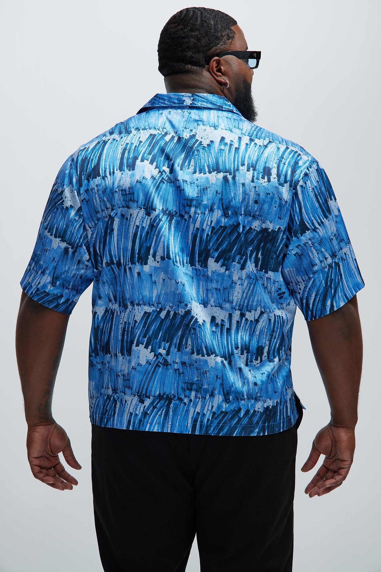 Calix Shirt - Blue/combo Product Image