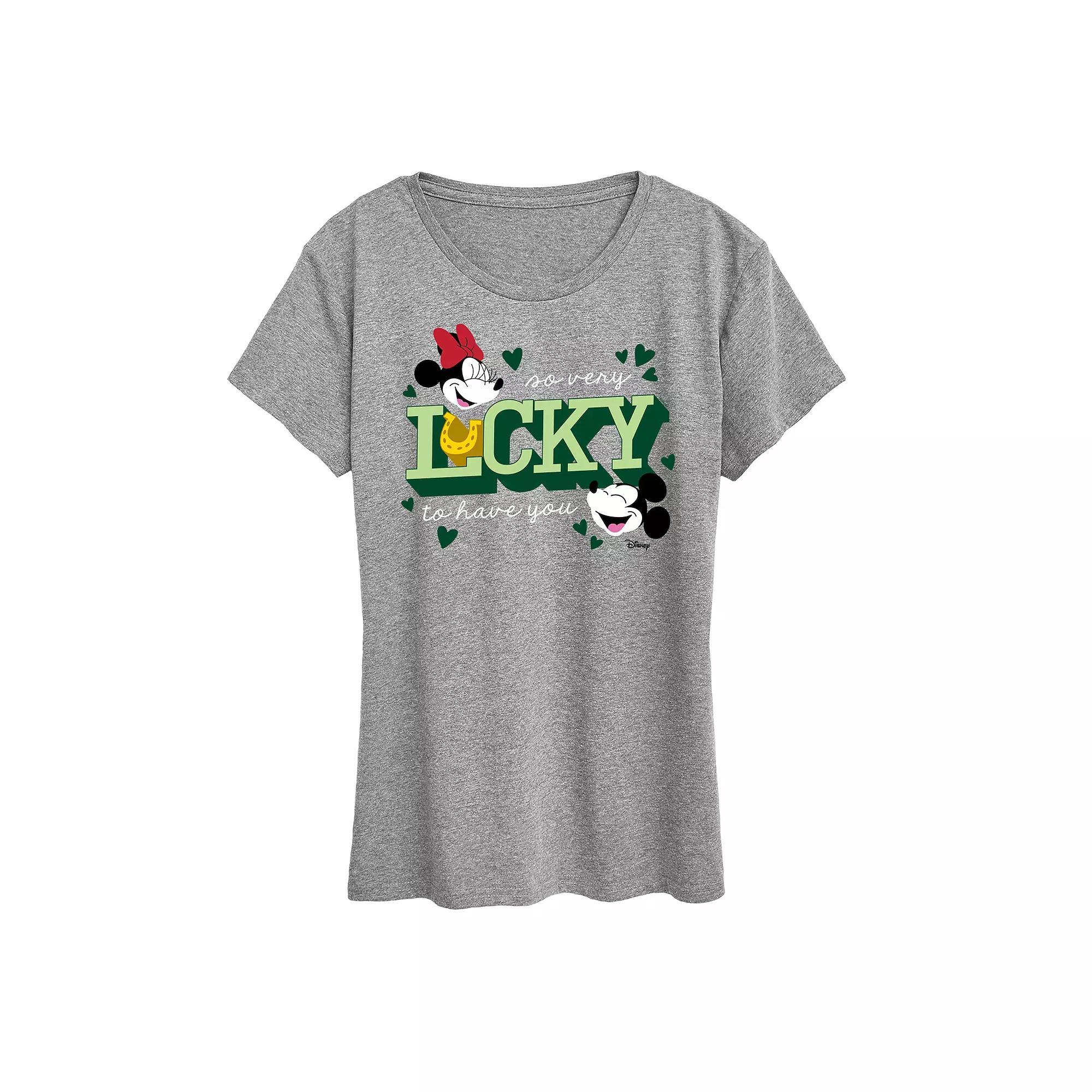 Women's Dr. Seuss Charmed I'm Sure Graphic Tee, Size: Large, Heather Grey Product Image