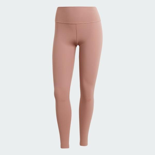 adidas All Me 7/8 Leggings Warm Clay M Womens Product Image
