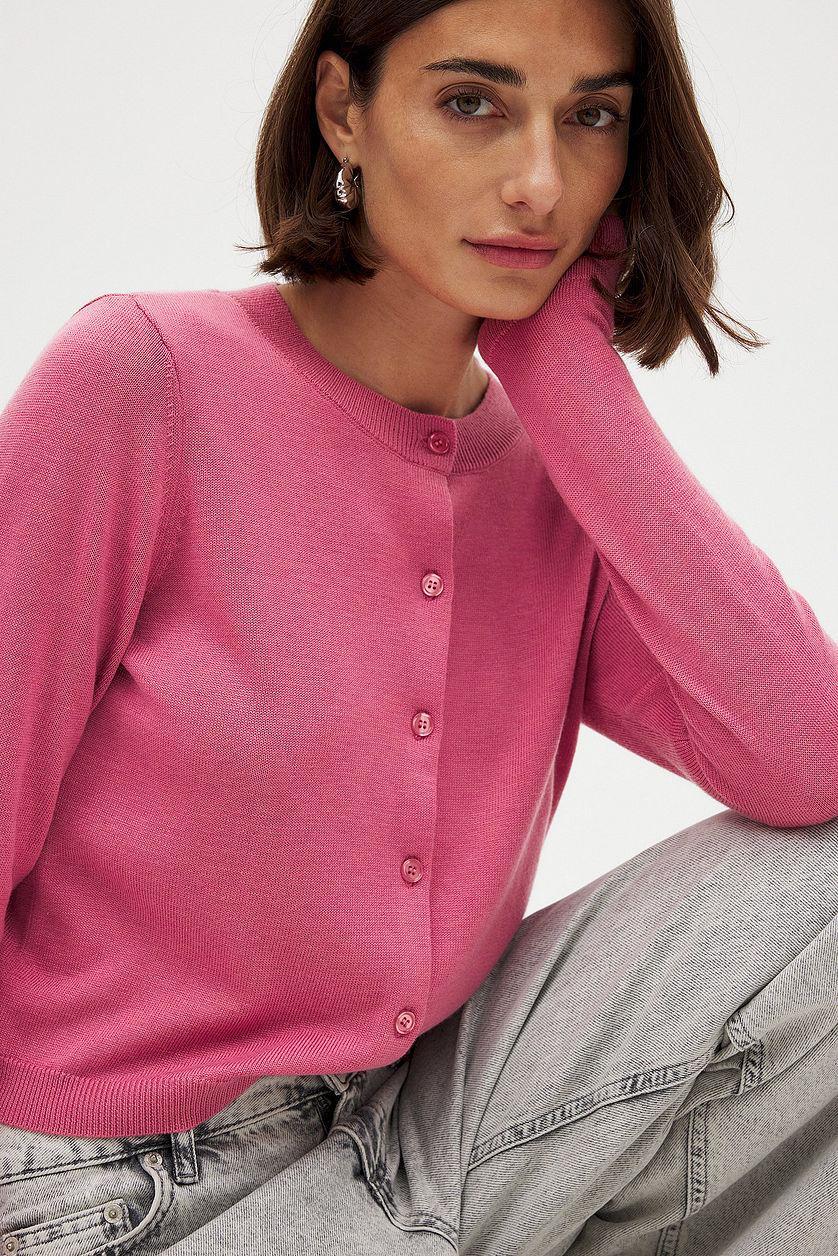 Fine Knitted Cardigan Product Image