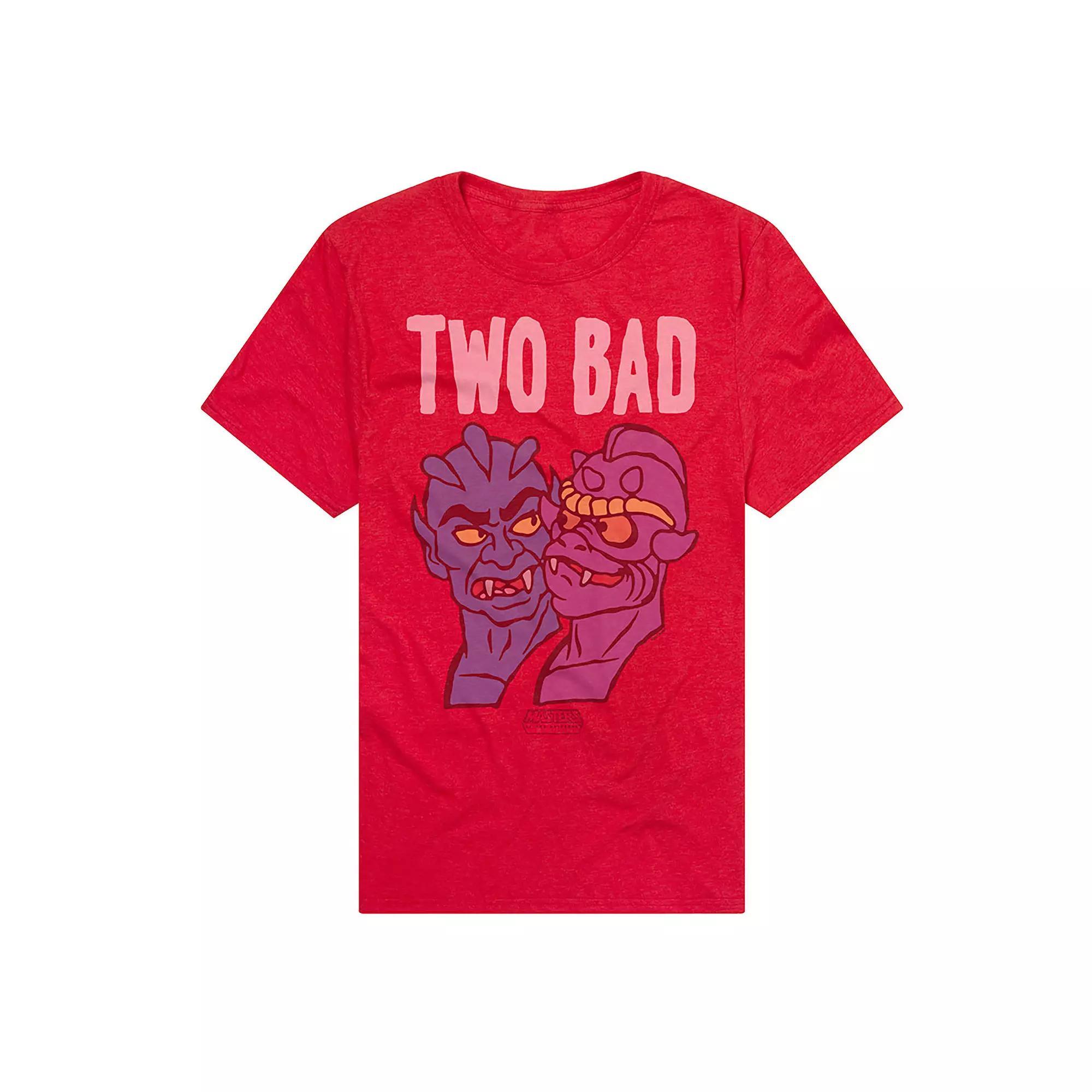 Men's Masters of the Universe Two Bad Graphic Tee, Size: Large, Red Product Image