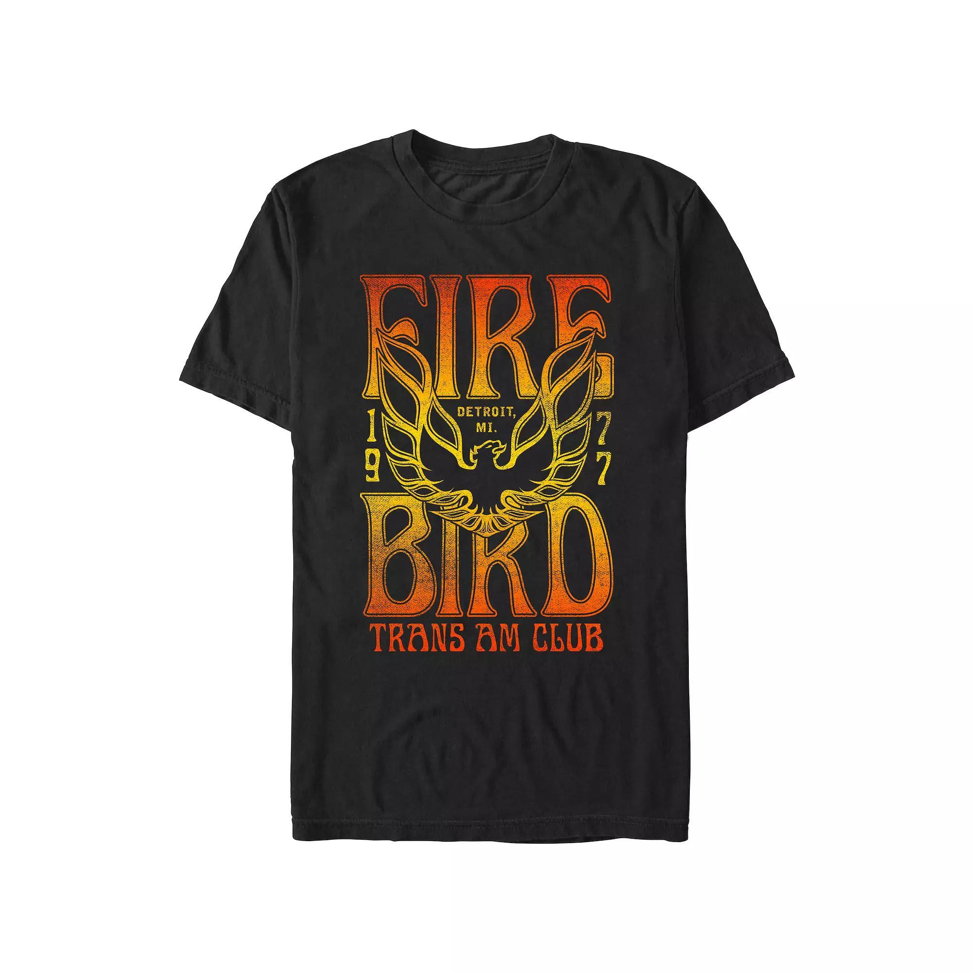 Men's Firebird Trans Am Club Graphic Tee, Size: Medium, Black Product Image