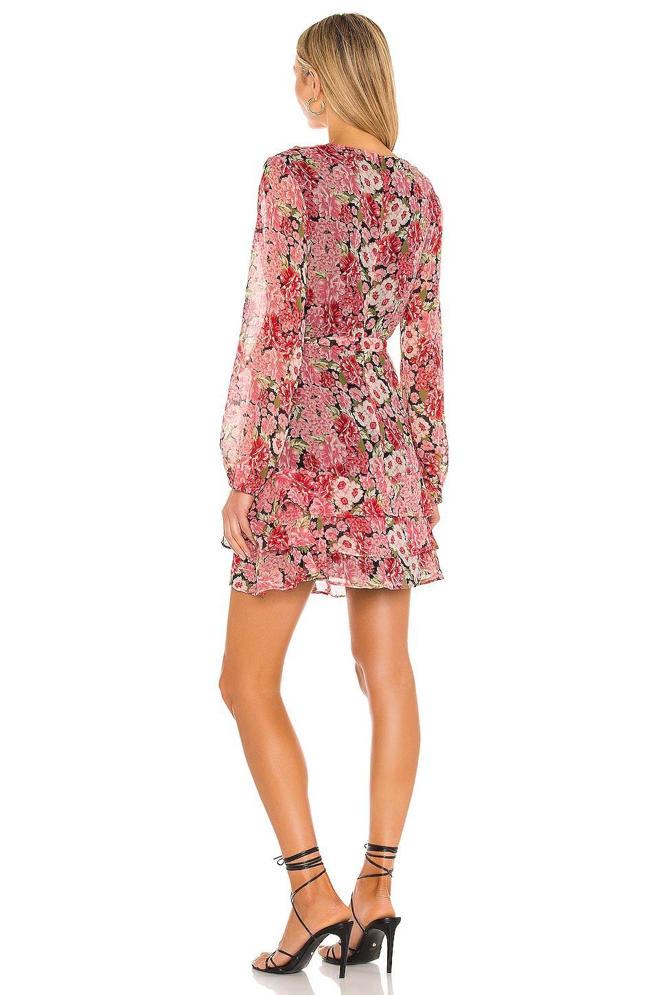 Triple Frill Dress Bardot Product Image