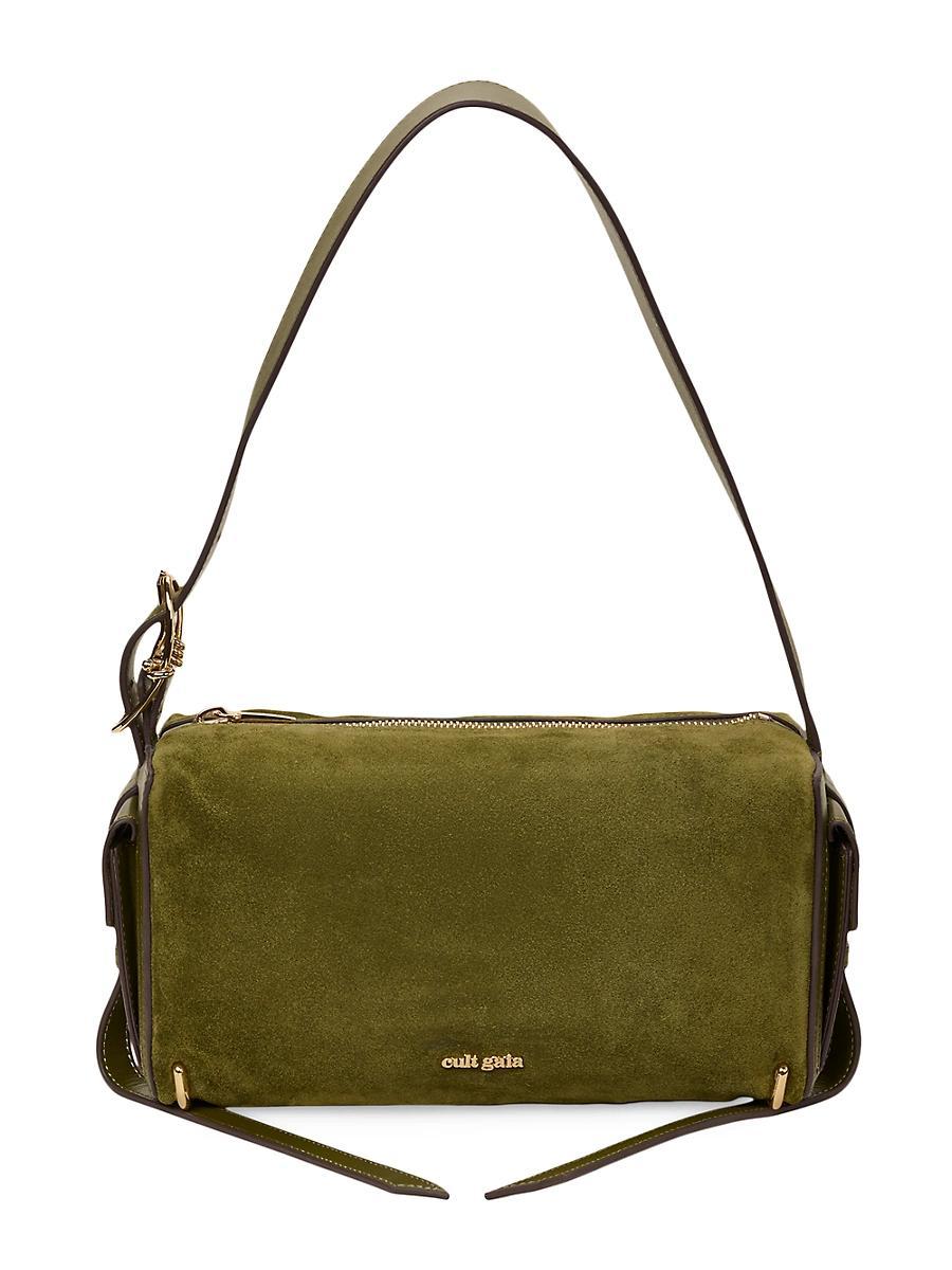 Womens Natasha Suede Shoulder Bag Product Image