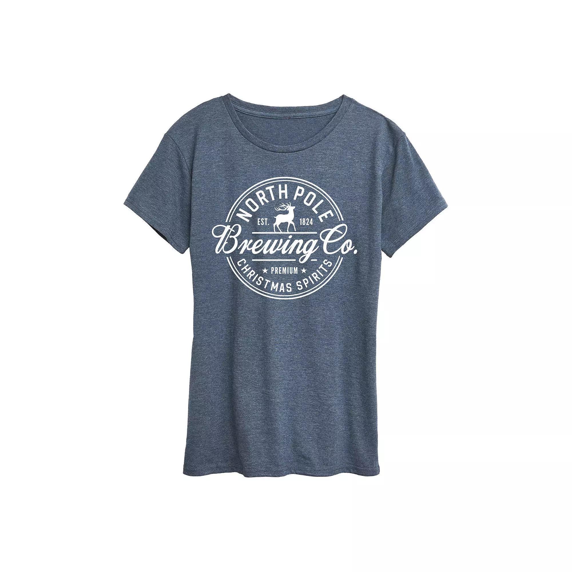Womens North Pole Brewing Co. Graphic Tee, Girls Product Image