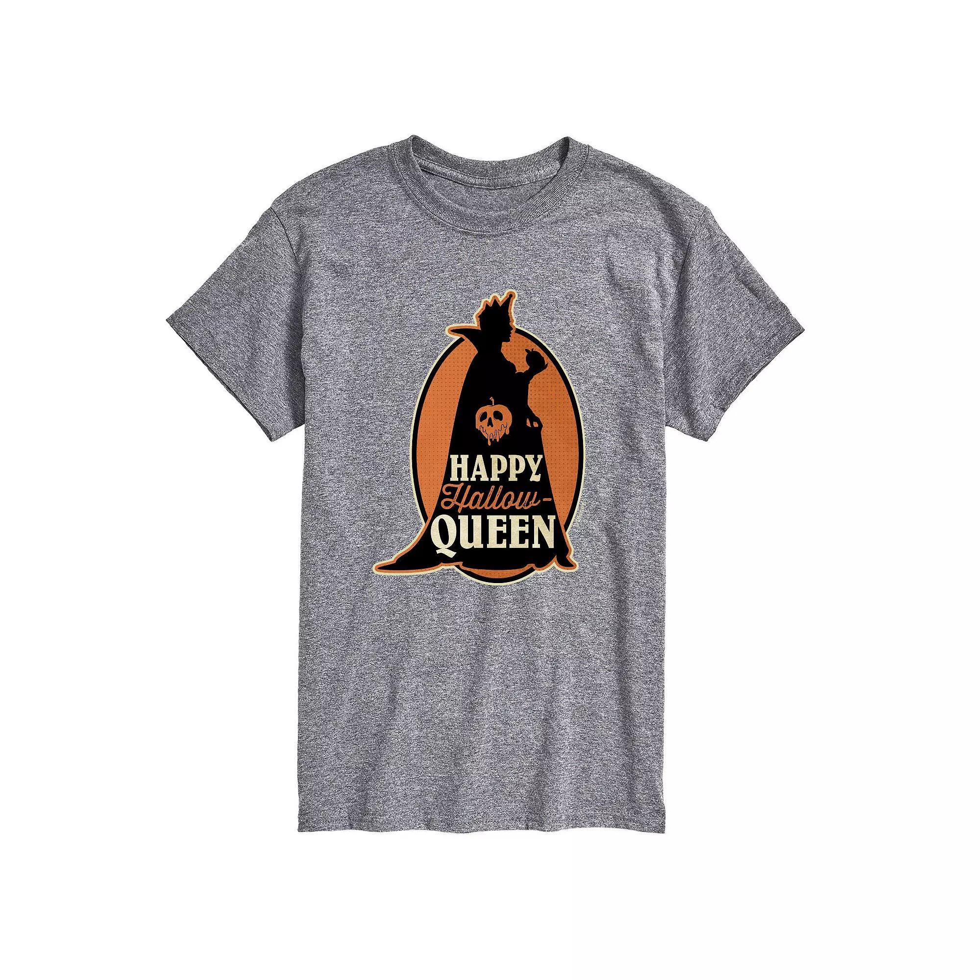 Disneys Villains Big & Tall Happy Hallow-Queen Graphic Tee, Mens Product Image