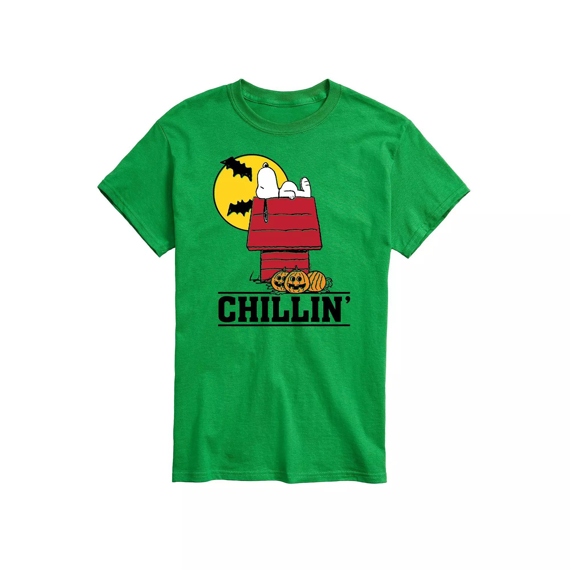 Big & Tall Peanuts Chillin Tee, Mens Product Image