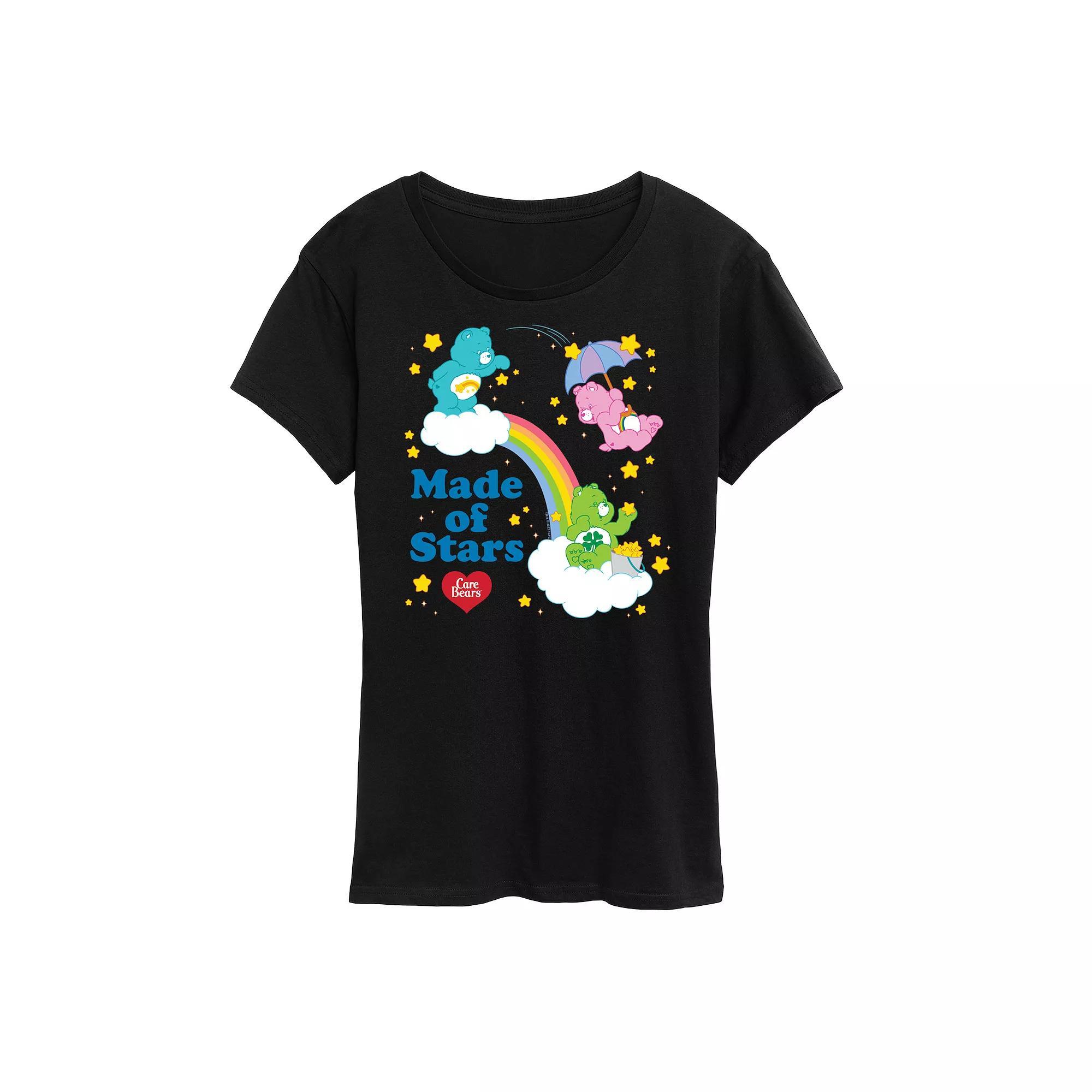 Womens Care Bears Made Of Stars Graphic Tee, Girls Product Image