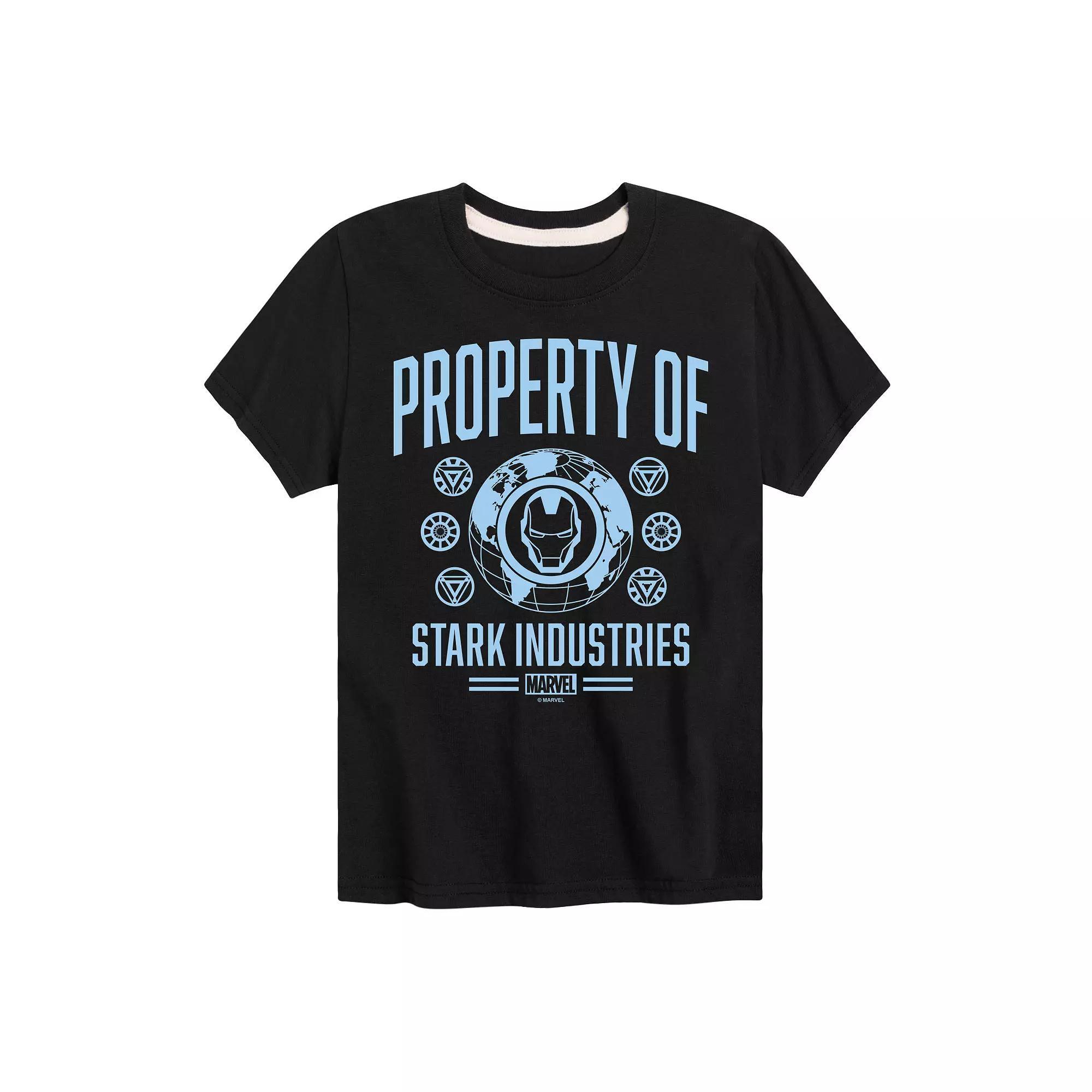Boys 8-20 Marvel Iron Man Property Of Stark Industries, Boys Product Image