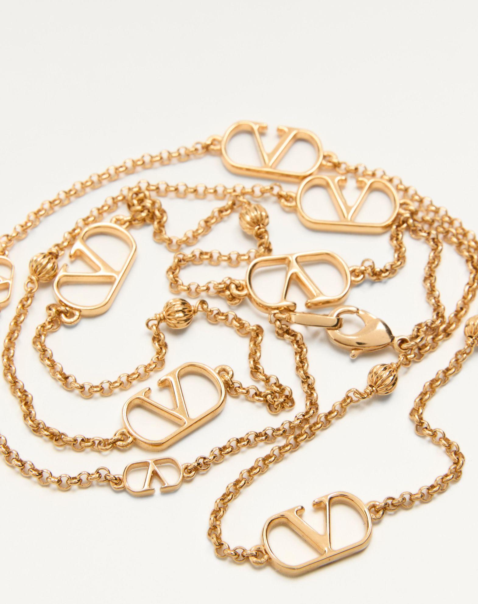 Vlogo Signature Metal Necklace Product Image