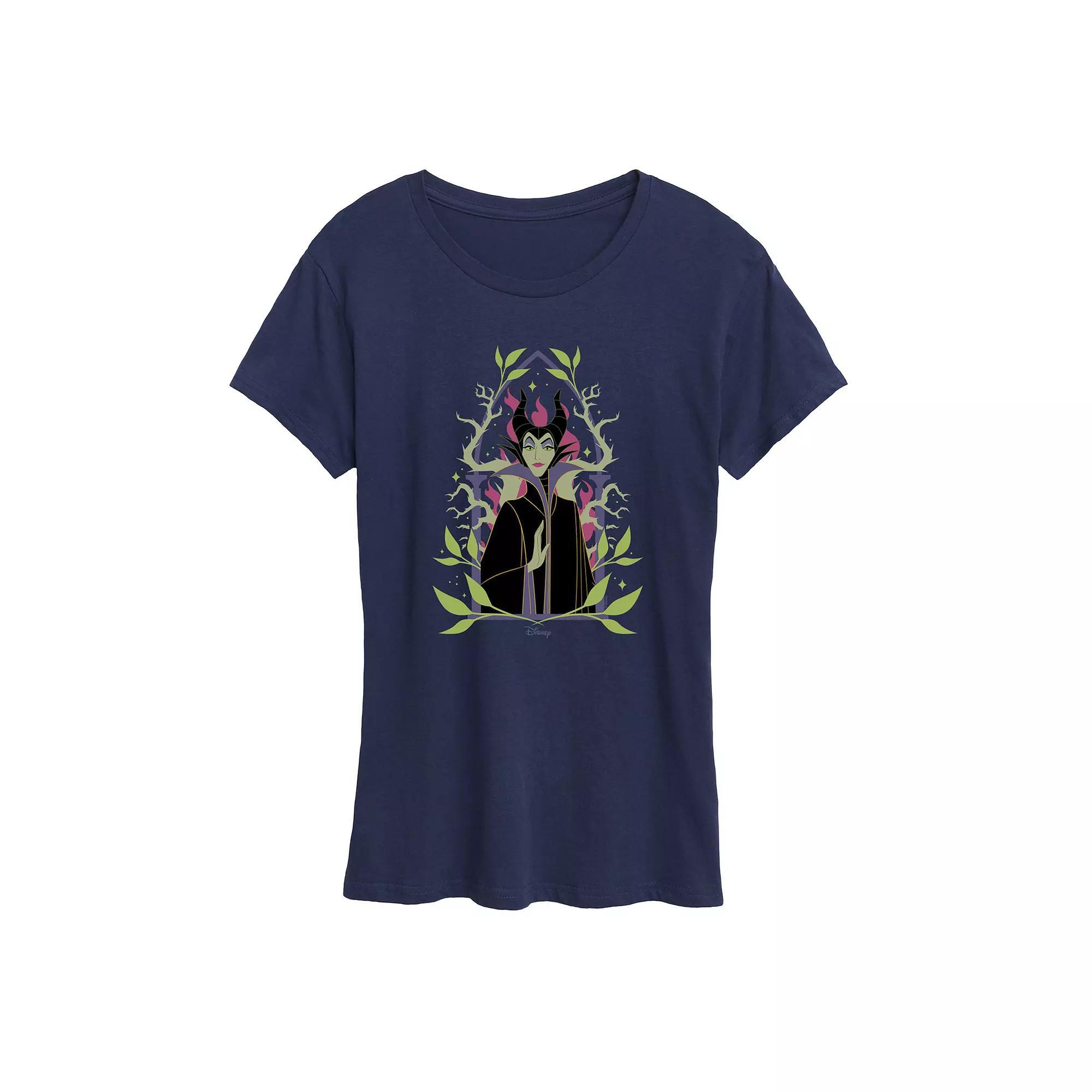 Disneys Sleeping Beauty Maleficent Womens Graphic Tee Product Image