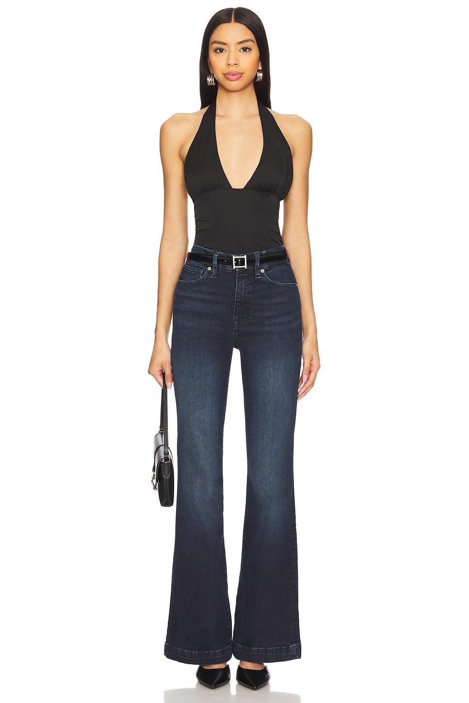 Always Fits Good Legs Flare Trouser Good American Product Image