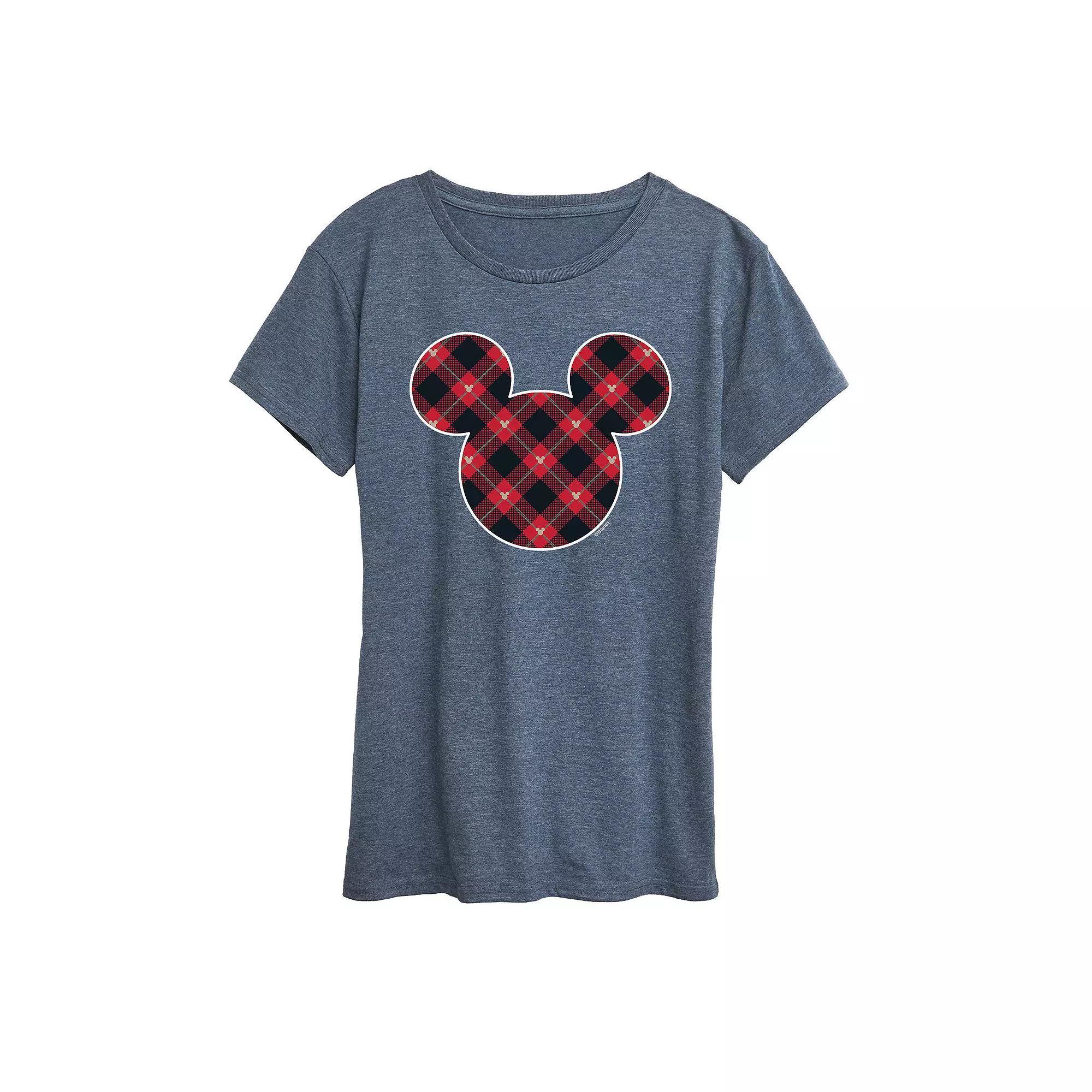 Plus Save The Mermaids Graphic Tee, Womens Grey Blue Product Image
