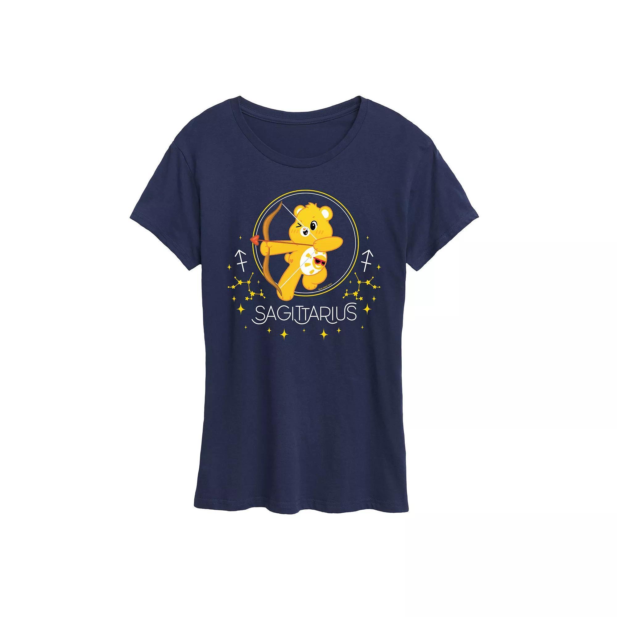 Women's Peanuts Snoopy Stars Graphic Tee, Size: Small, Black Product Image