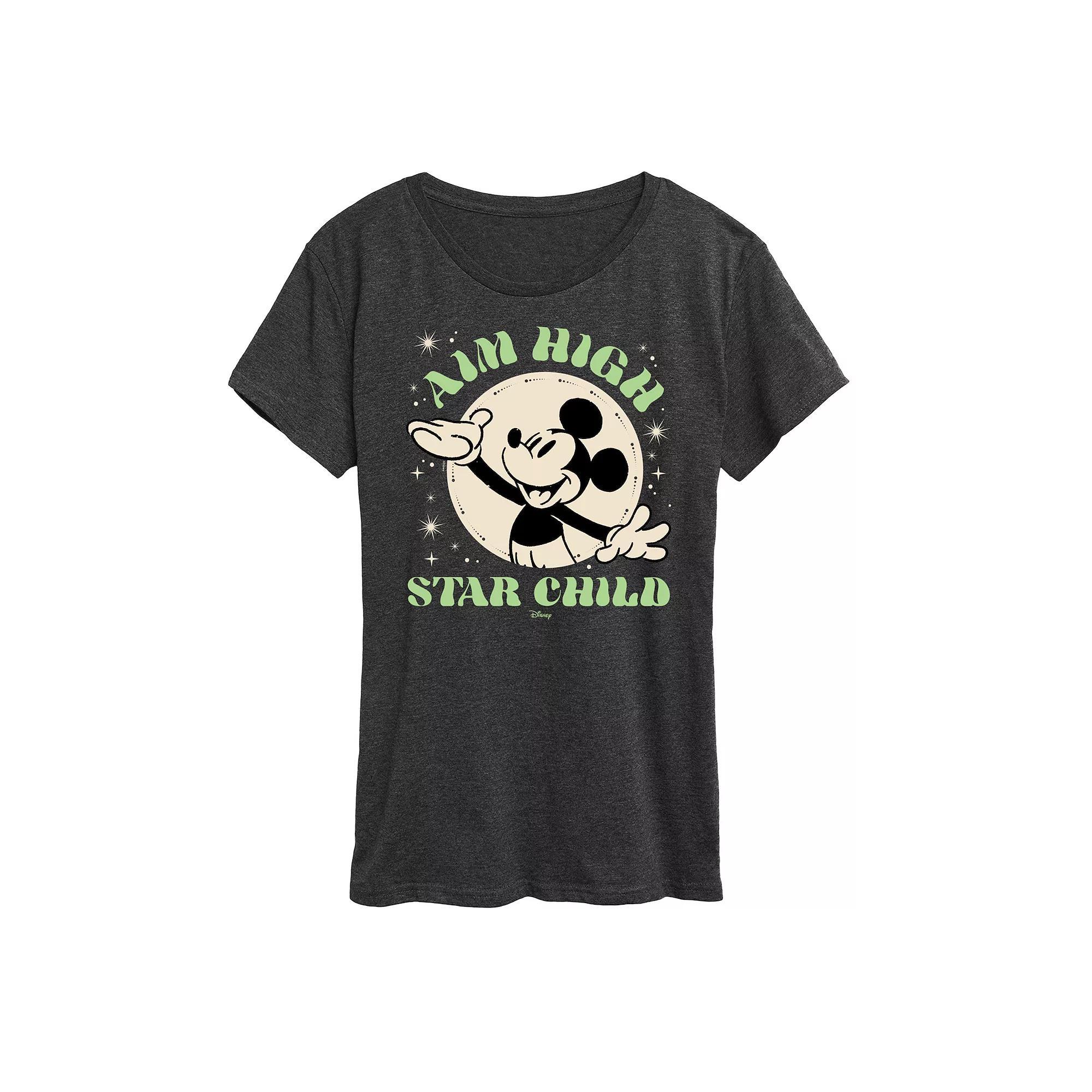 Women's Easter Gnomes Graphic Tee, Size: Small, Heather Grey Product Image