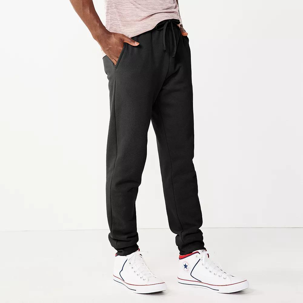 Men's Tek Gear® Ultra Soft Fleece Joggers, Size: Large, Nolan Beige Product Image