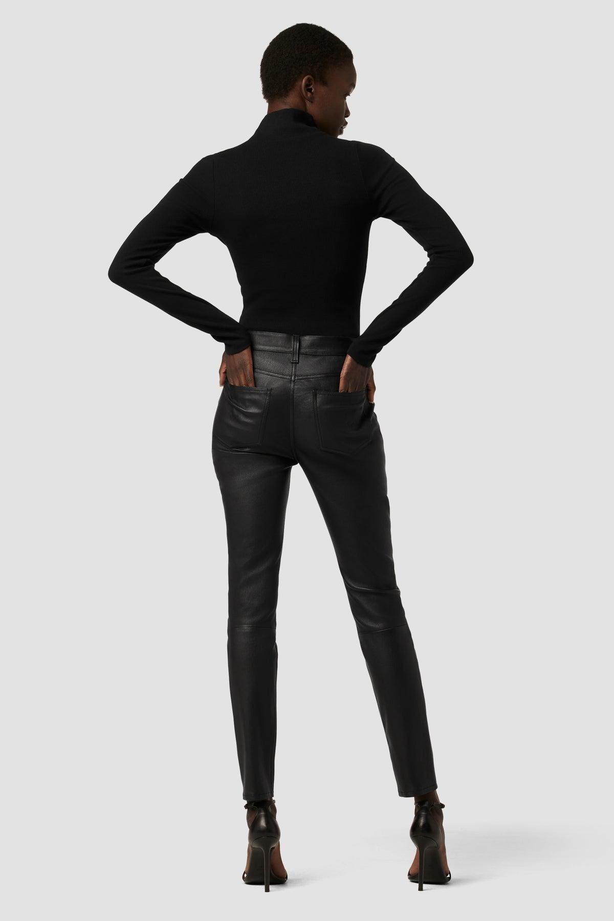 Barbara High-Rise Super Skinny Ankle Leather Pant Female Product Image
