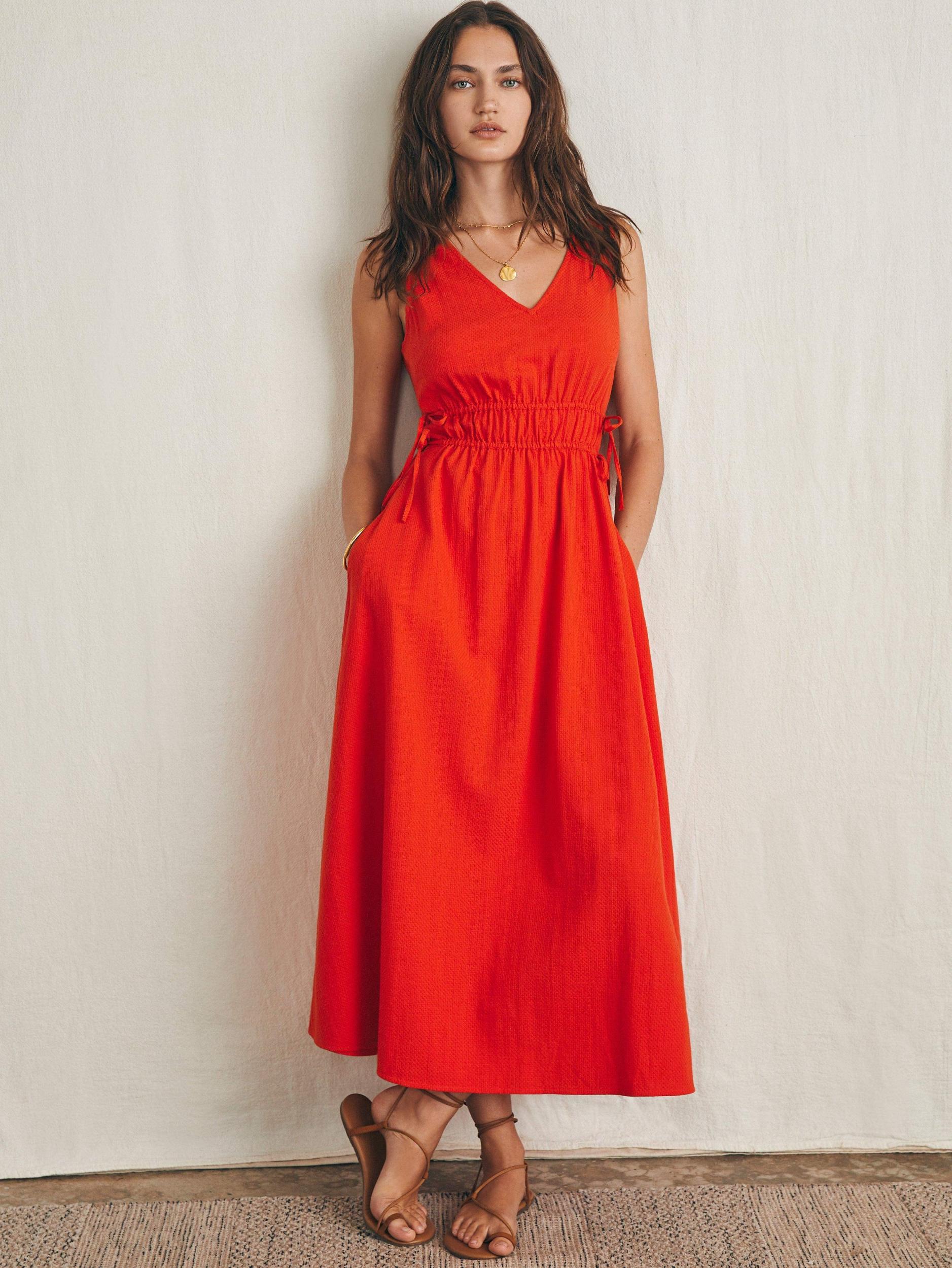 Sandbar Maxi Dress - Poppy Red Female Product Image
