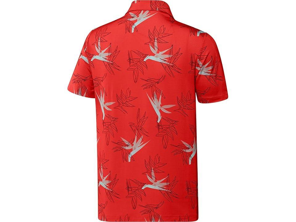 adidas Golf Oasis Mesh Polo Shirt (Bright ) Men's Clothing Product Image
