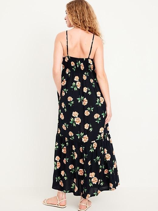 Tiered Maxi Swing Dress Product Image