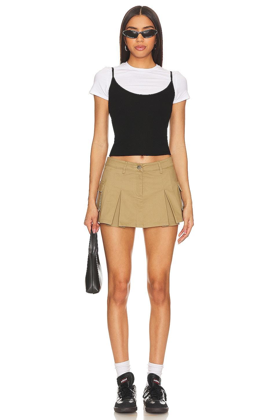 Eliza Cargo Mini Skirt superdown Product Image