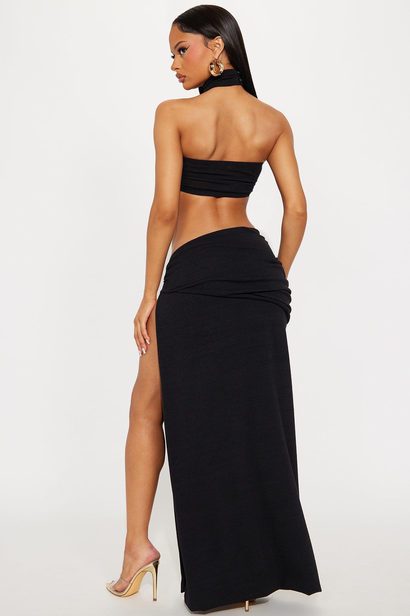 Sea Breeze 3 Piece Skirt Set - Black Product Image