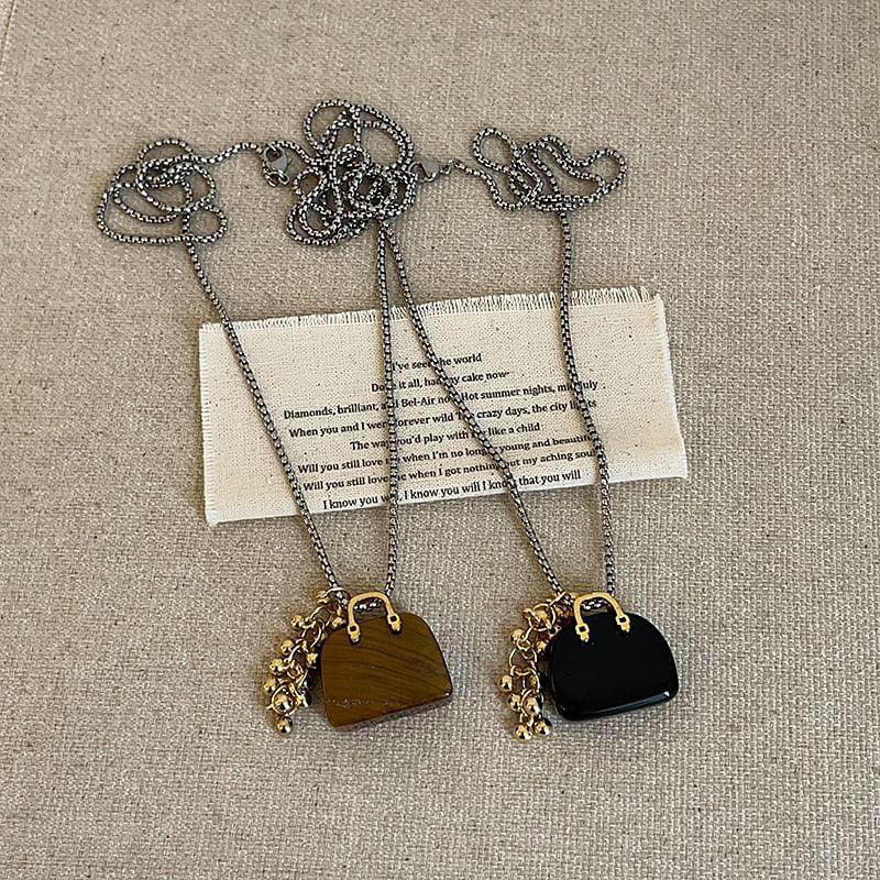 Bag Pendant Chain Necklace Product Image