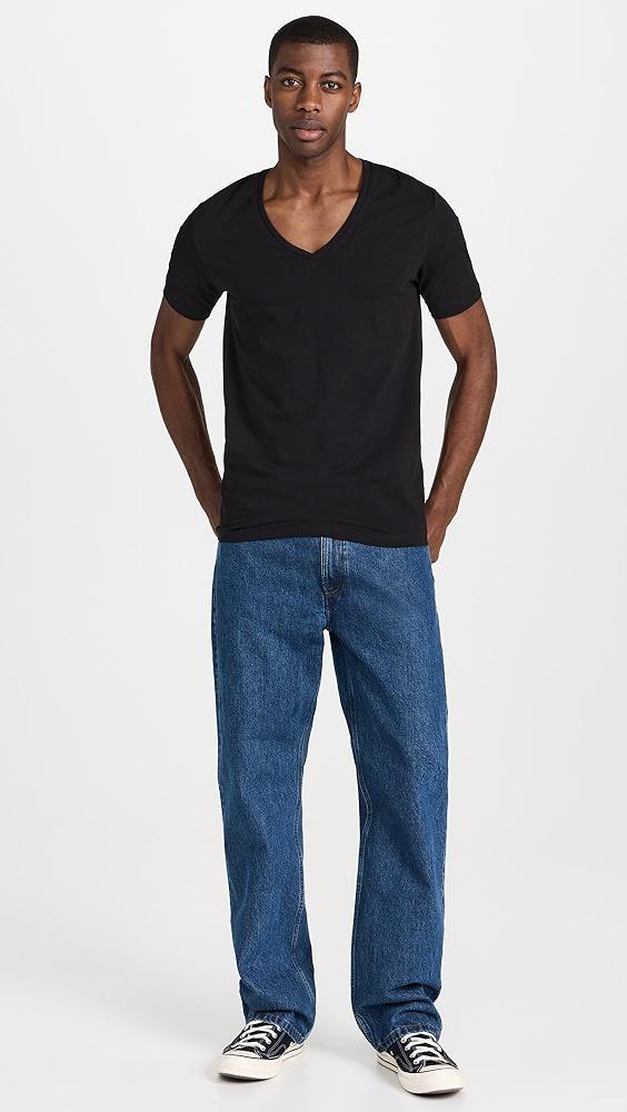 Falke Cotton V Neck Tee 2 Pack | Shopbop Product Image