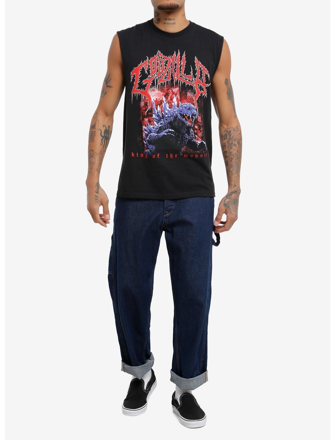 Godzilla Metal Muscle Tank Top Product Image