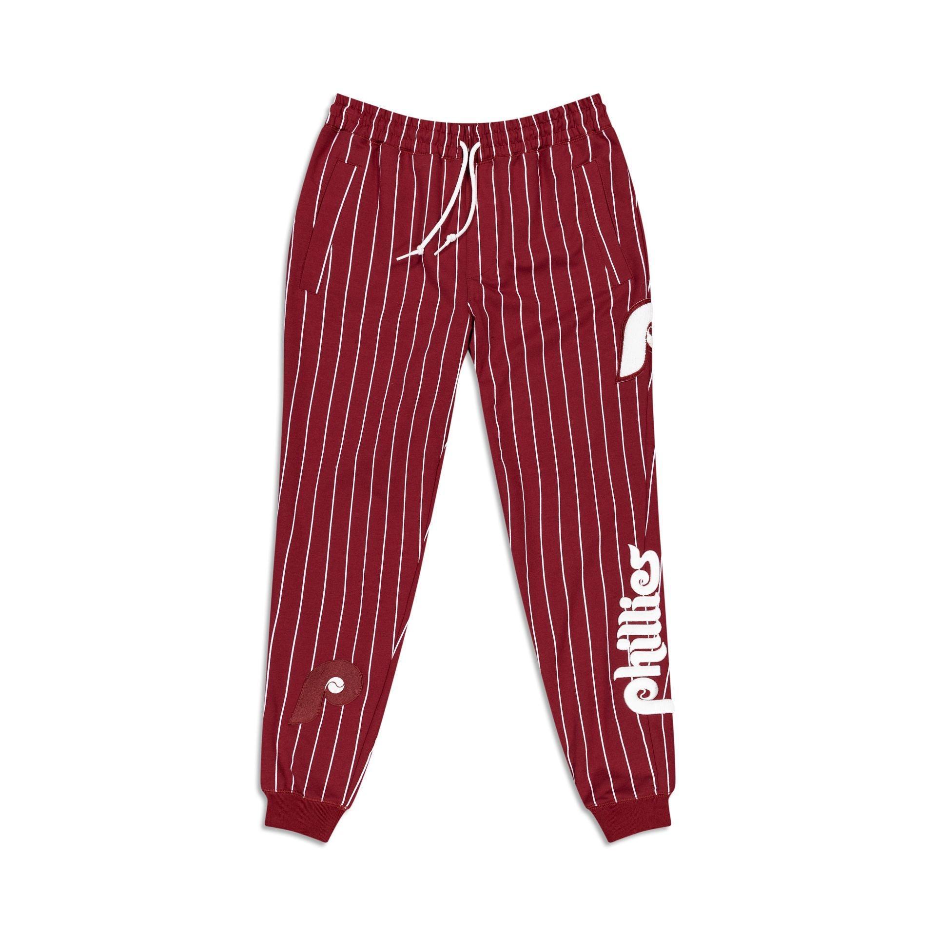 Los Angeles Dodgers Logo Select Pinstripe Jogger Male Product Image