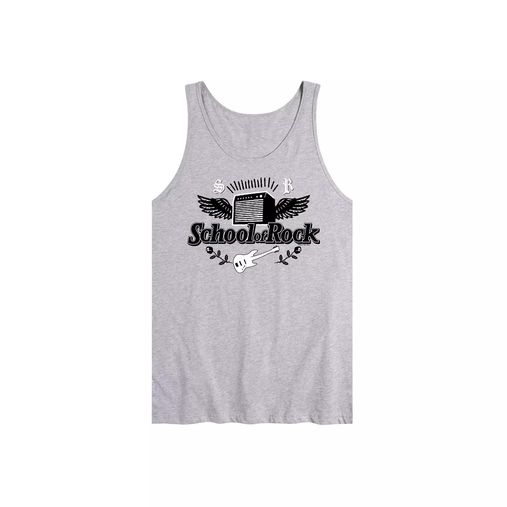 Mens School Of Rock Logo Tank Top Product Image