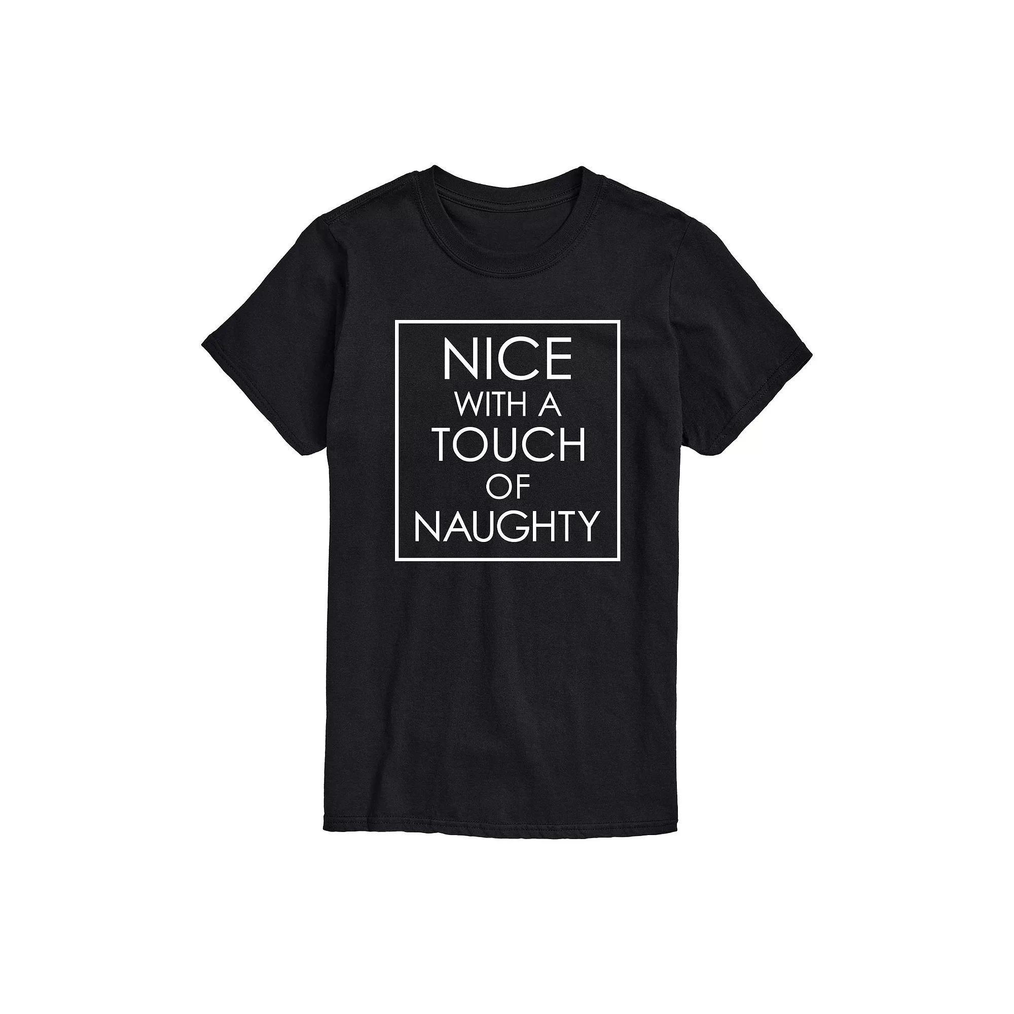 Mens Nice Naughty Tee Product Image