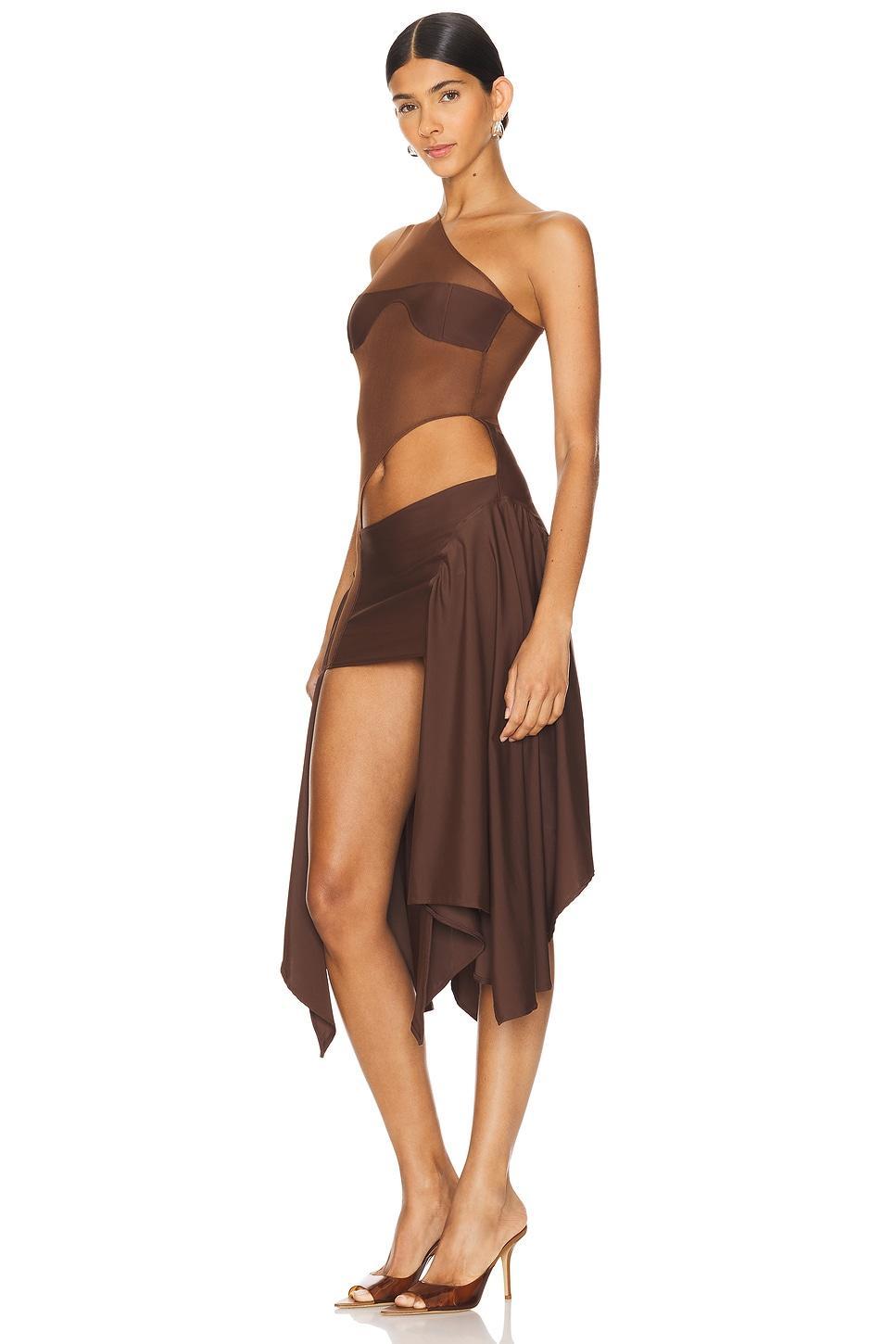 x REVOLVE Tricot Mesh Dress Sketch-Y Product Image
