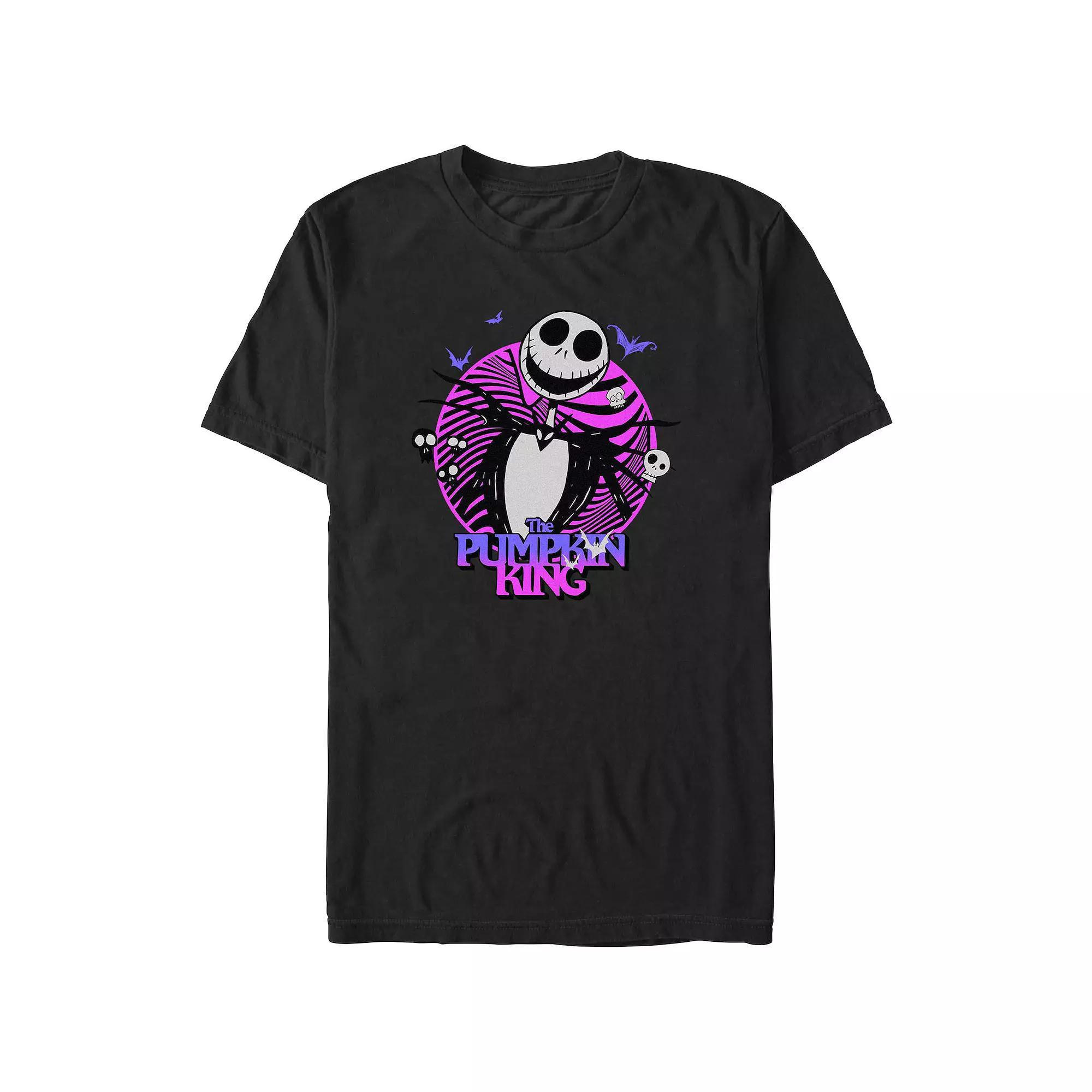 Disney's The Nightmare Before Christmas The Pumpkin King Men's Graphic Tee, Size: Large, Black Product Image