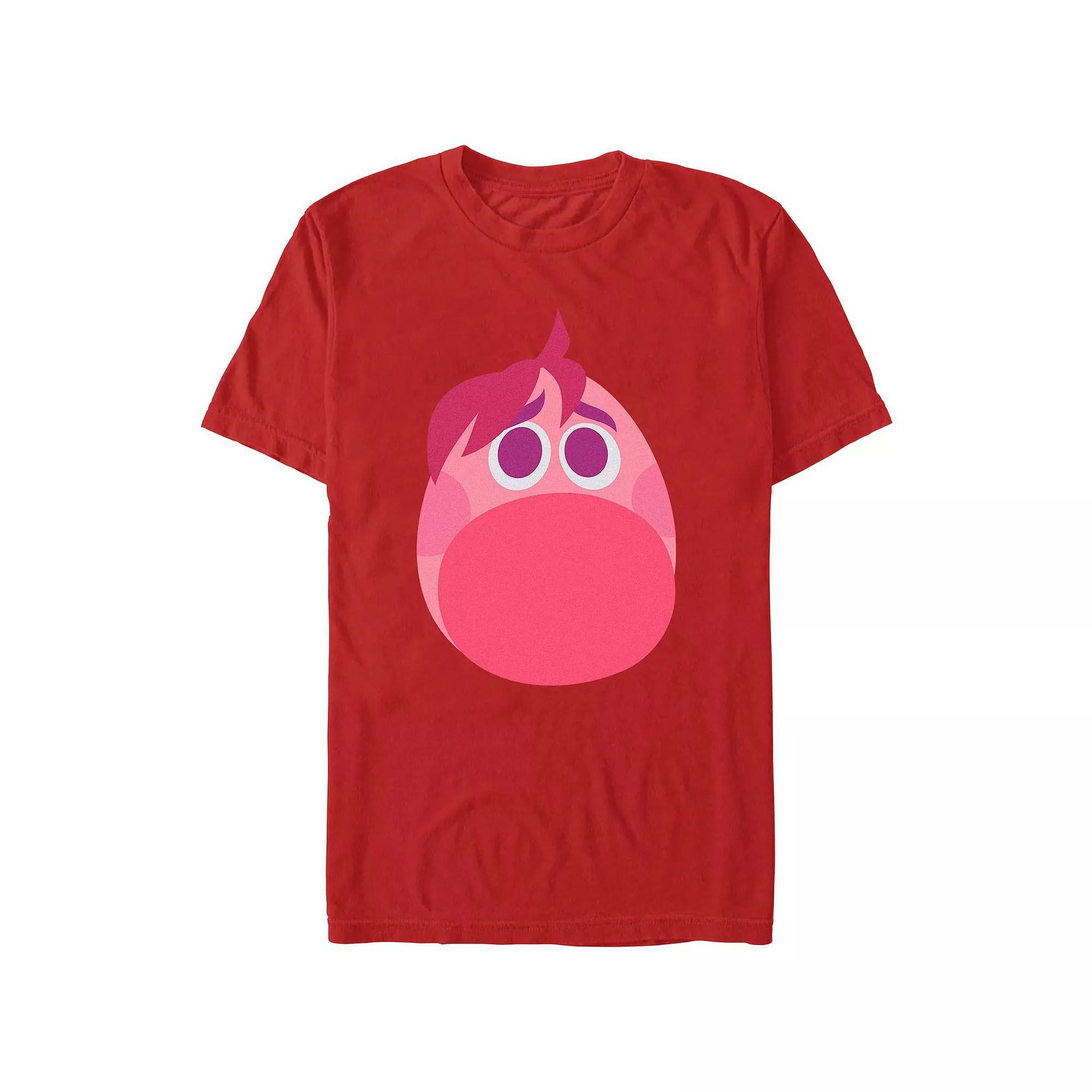 Disney's Inside Out 2 Embarrassment Head Men's Graphic Tee, Size: Medium, Red Product Image