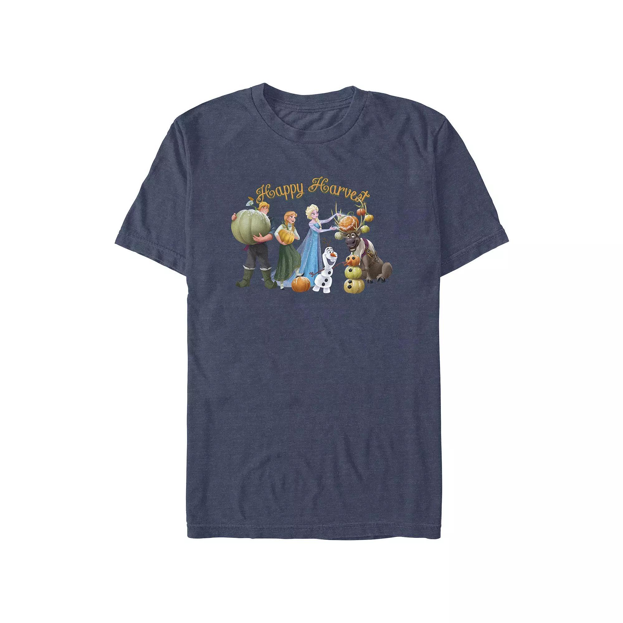 Men's Paris, France Crown Graphic Tee, Size: Large, Navy Grey Product Image