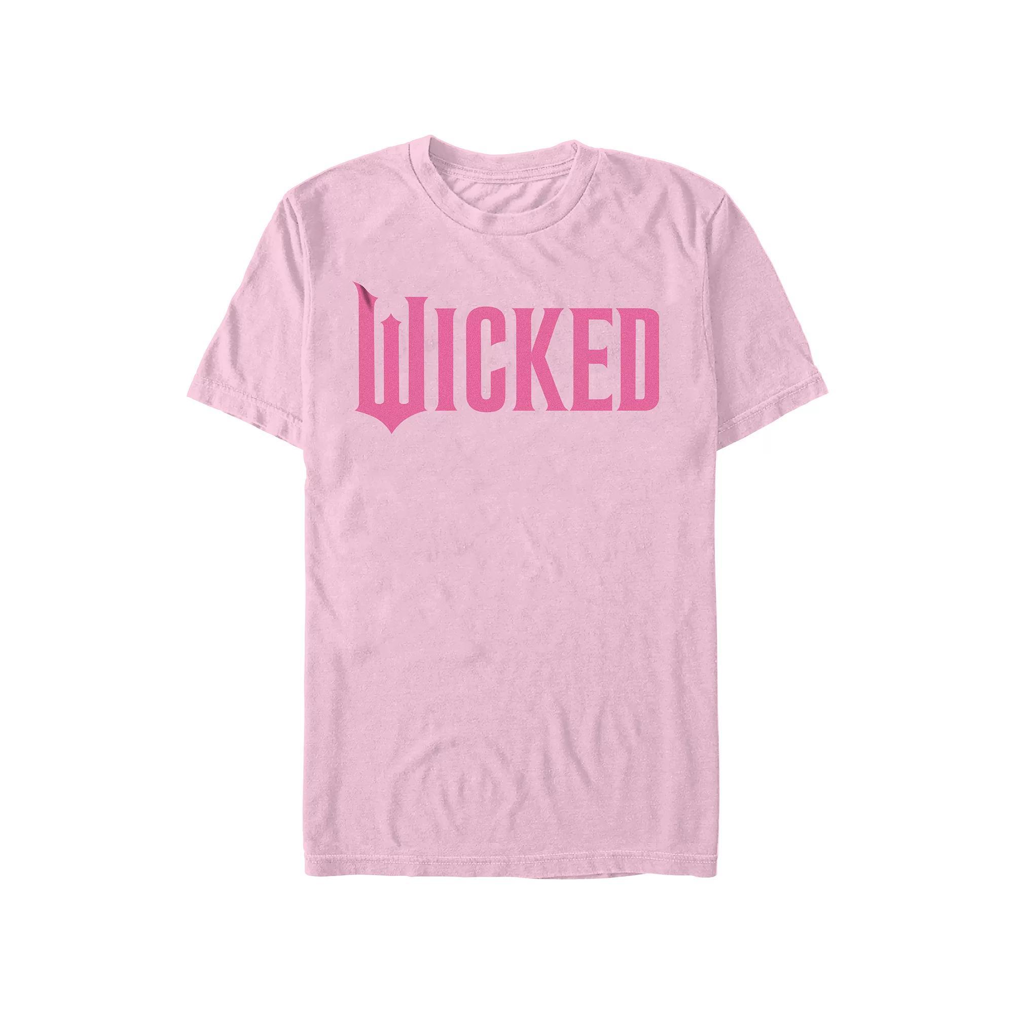 Men's Wicked Pink Logo Color Comfort Graphic Tee, Size: Small, Blossom Product Image