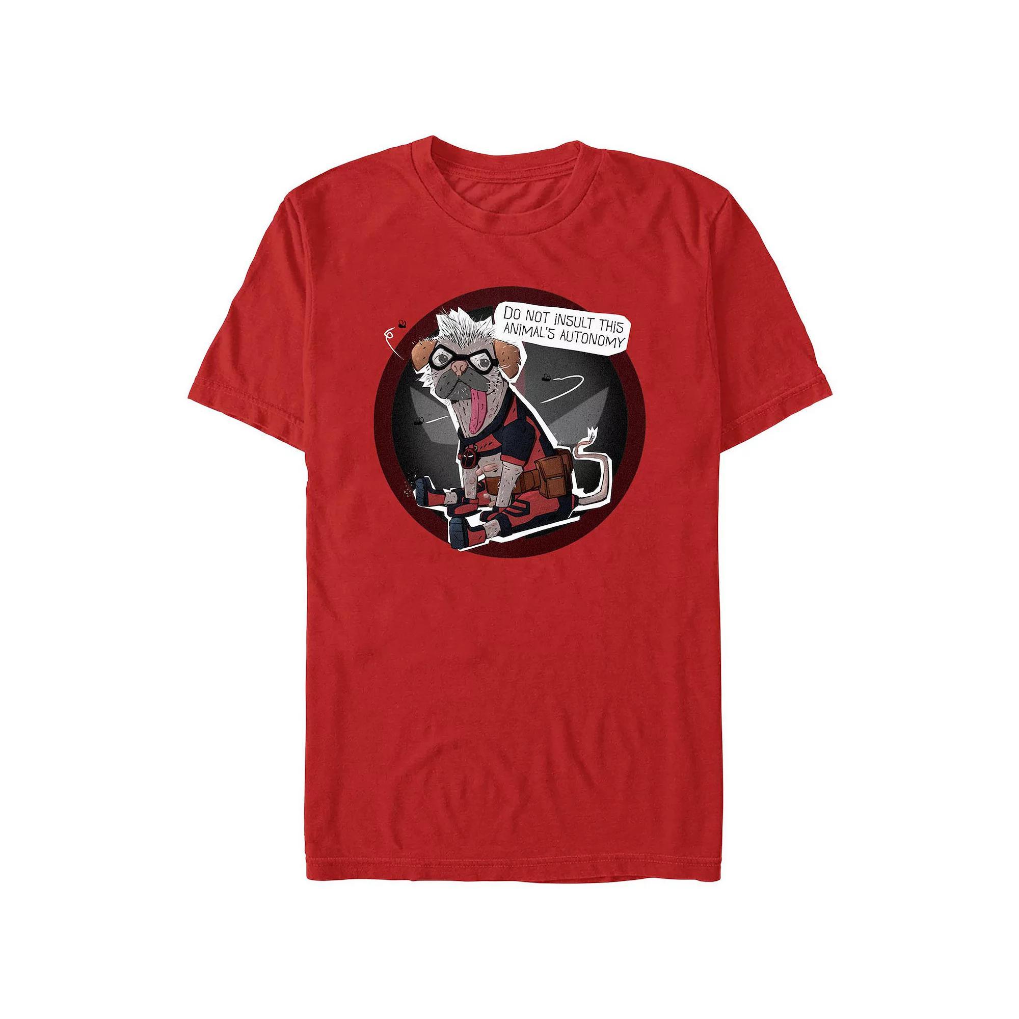 Mens Deadpool And Wolverine Dogpool AuTonomy Graphic Tee Product Image