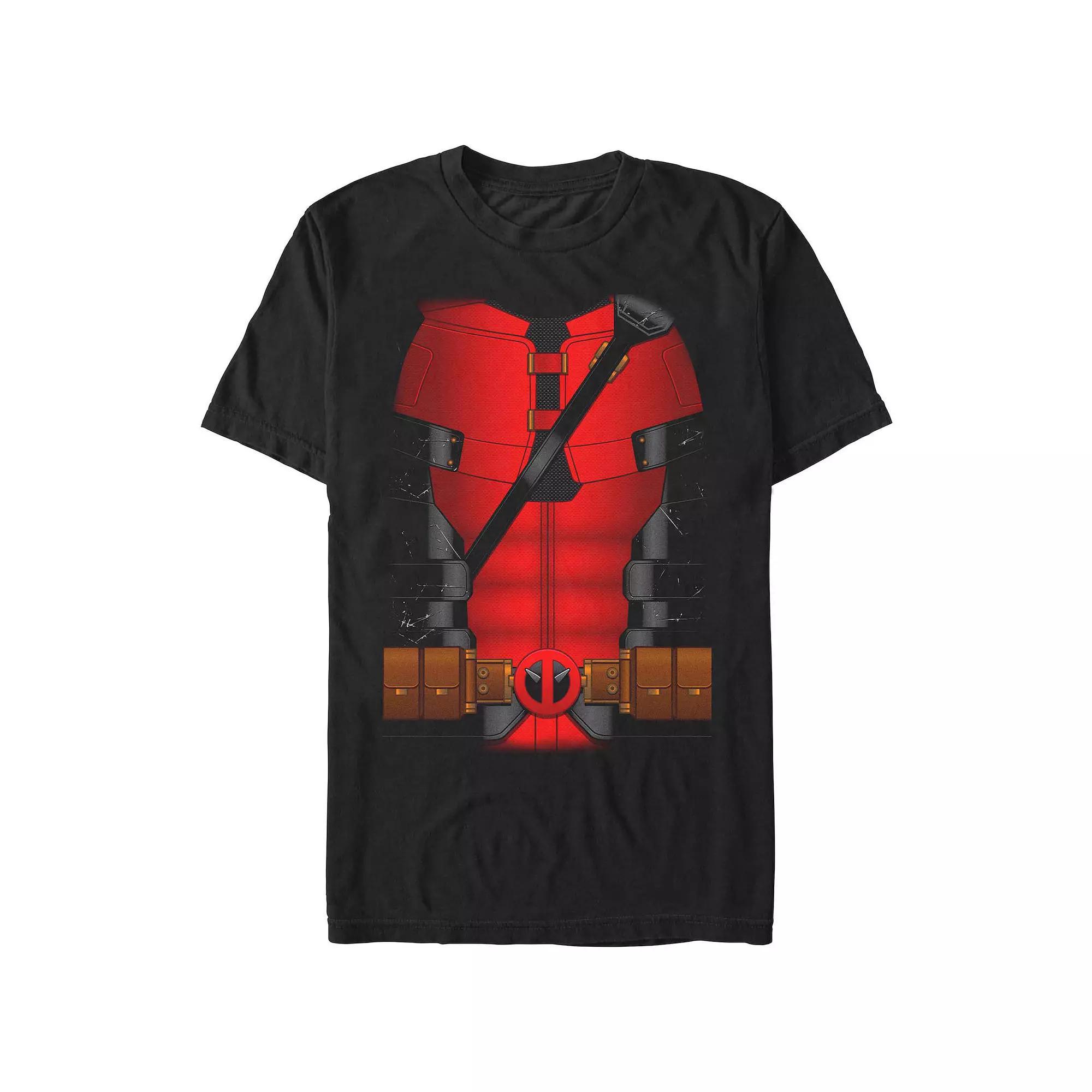 Men's Deadpool And Wolverine Wade Costume Graphic Tee, Size: XXL, Black Product Image