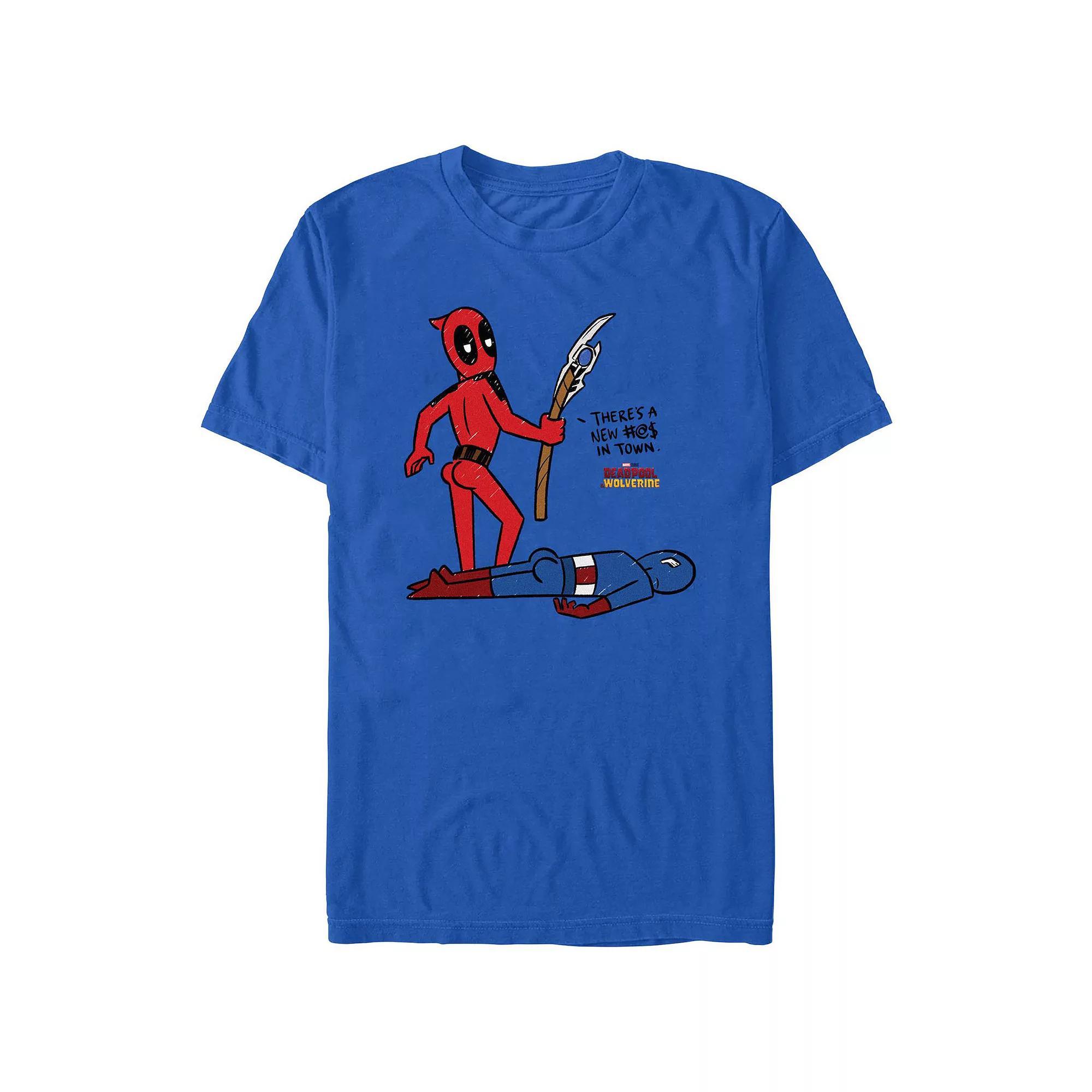 Big & Tall Seinfeld Kramer Pipe Face Graphic Tee, Men's, Size: XXL Tall, Red Grey Product Image