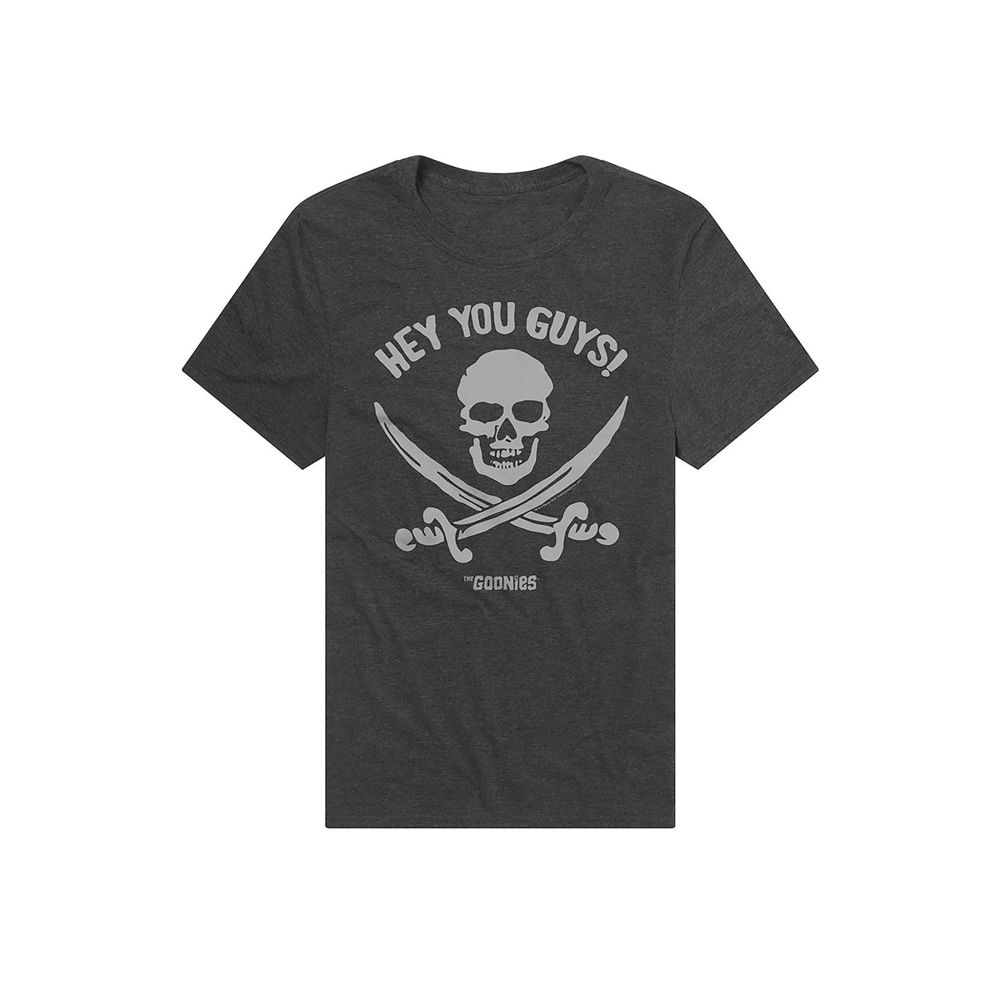Men's The Goonies The Hey You Guys! Graphic Tee, Size: Large, Grey Product Image