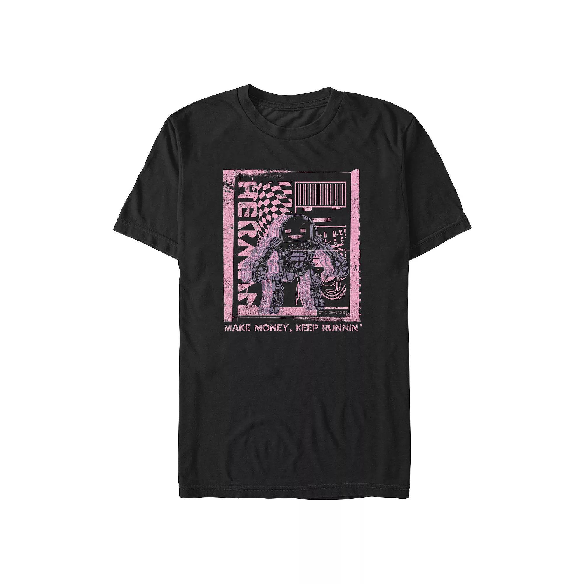 Men's The Electric State Make Money Keep Runnin' Graphic Tee, Size: XXL, Black Product Image