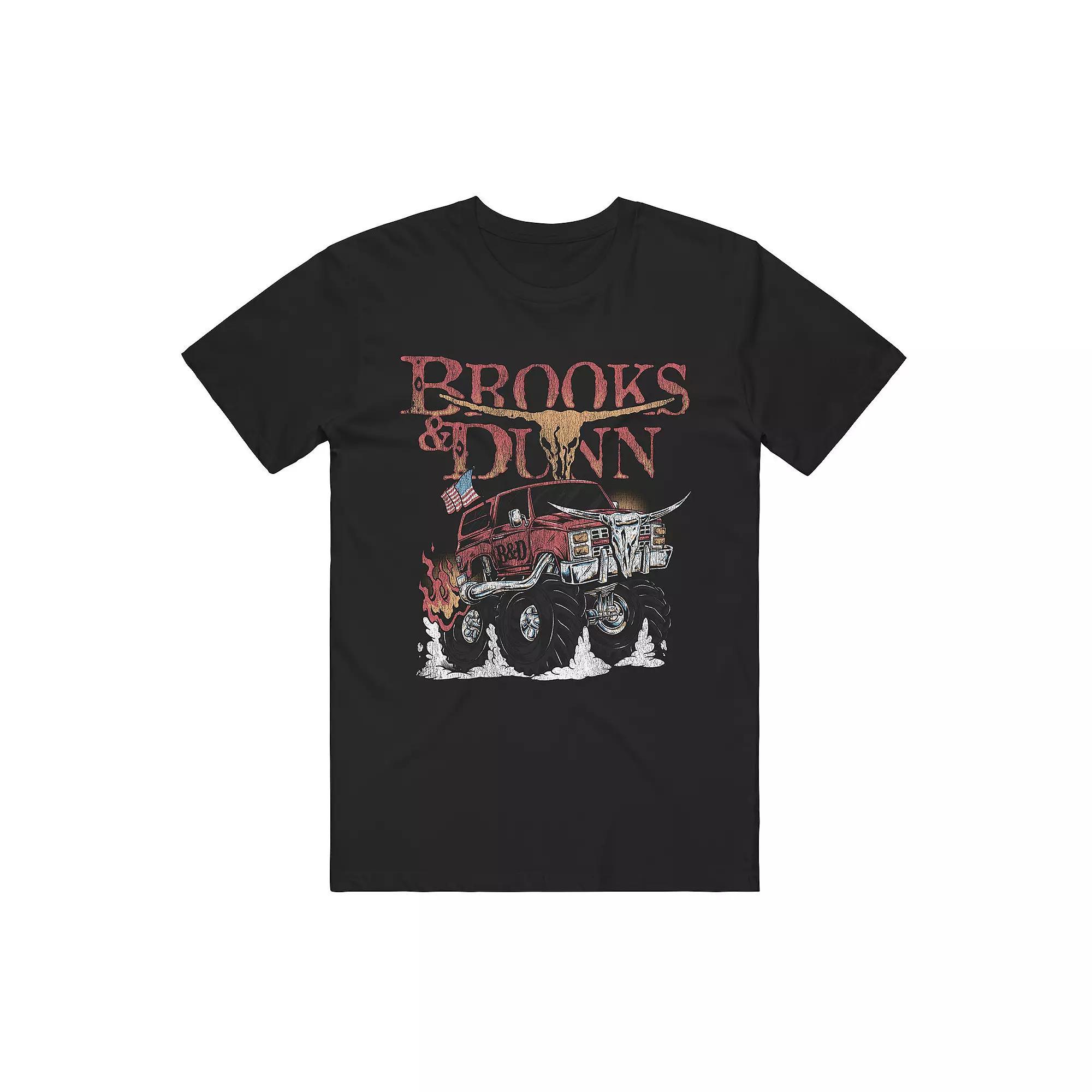 Men's Brooks & Dunn Graphic Tee, Size: XXL, Military Green Product Image