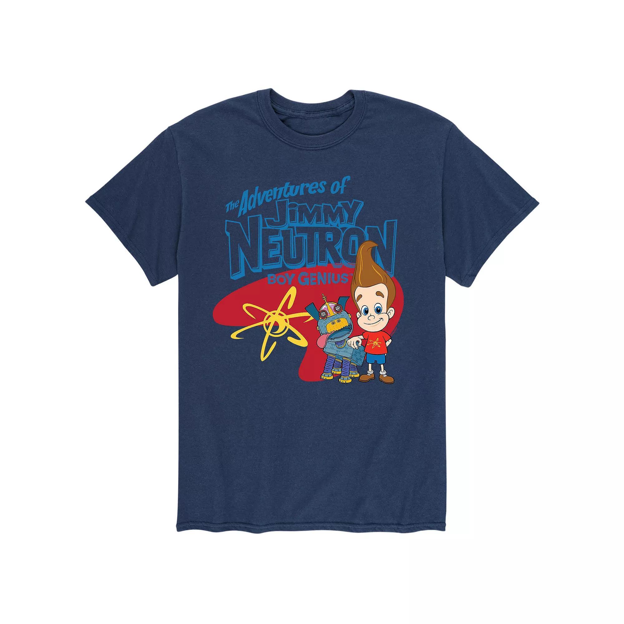 Mens Jimmy Neutron Group Logo Tee Product Image