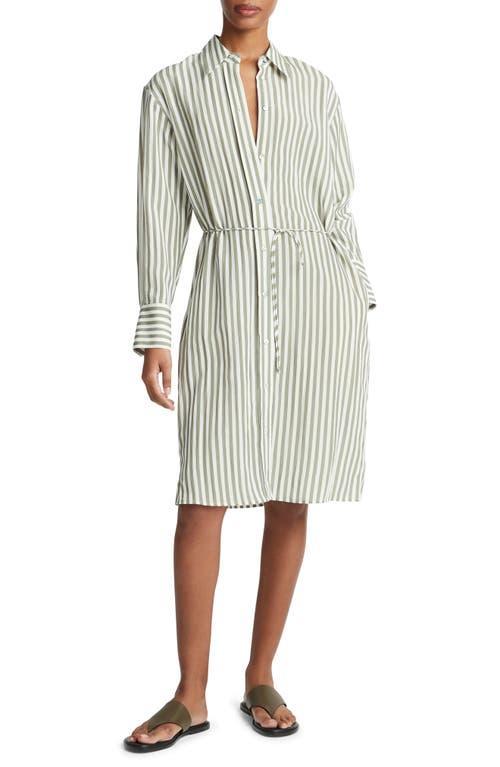 Womens Coast Striped Shirtdress Product Image